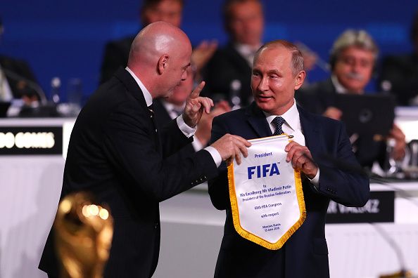 FIFA Russie Poutine