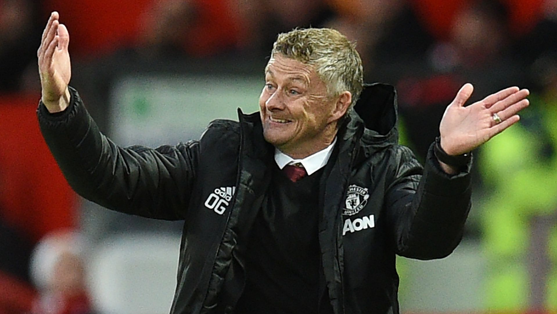 Ole Gunnar Solskjaer Man Utd vs Liverpool 2019-20