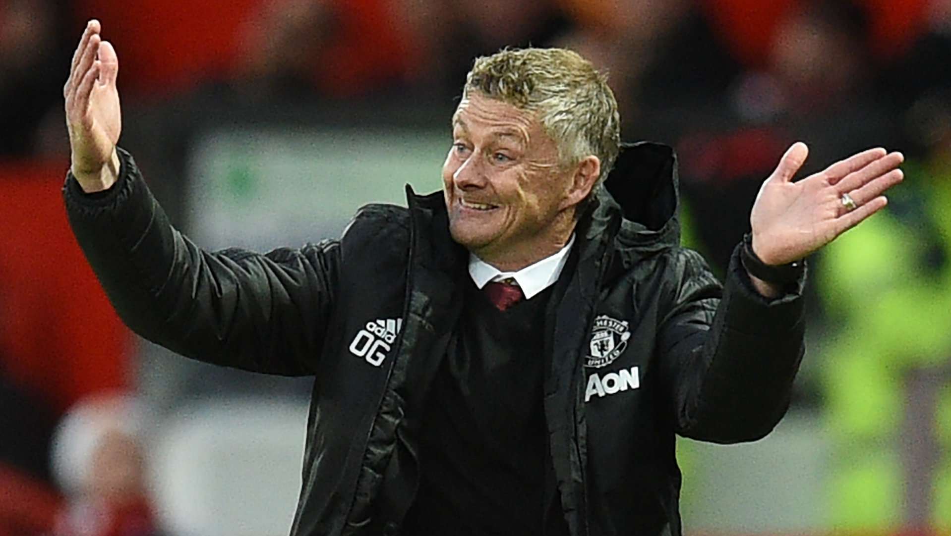 Ole Gunnar Solskjaer Man Utd vs Liverpool 2019-20