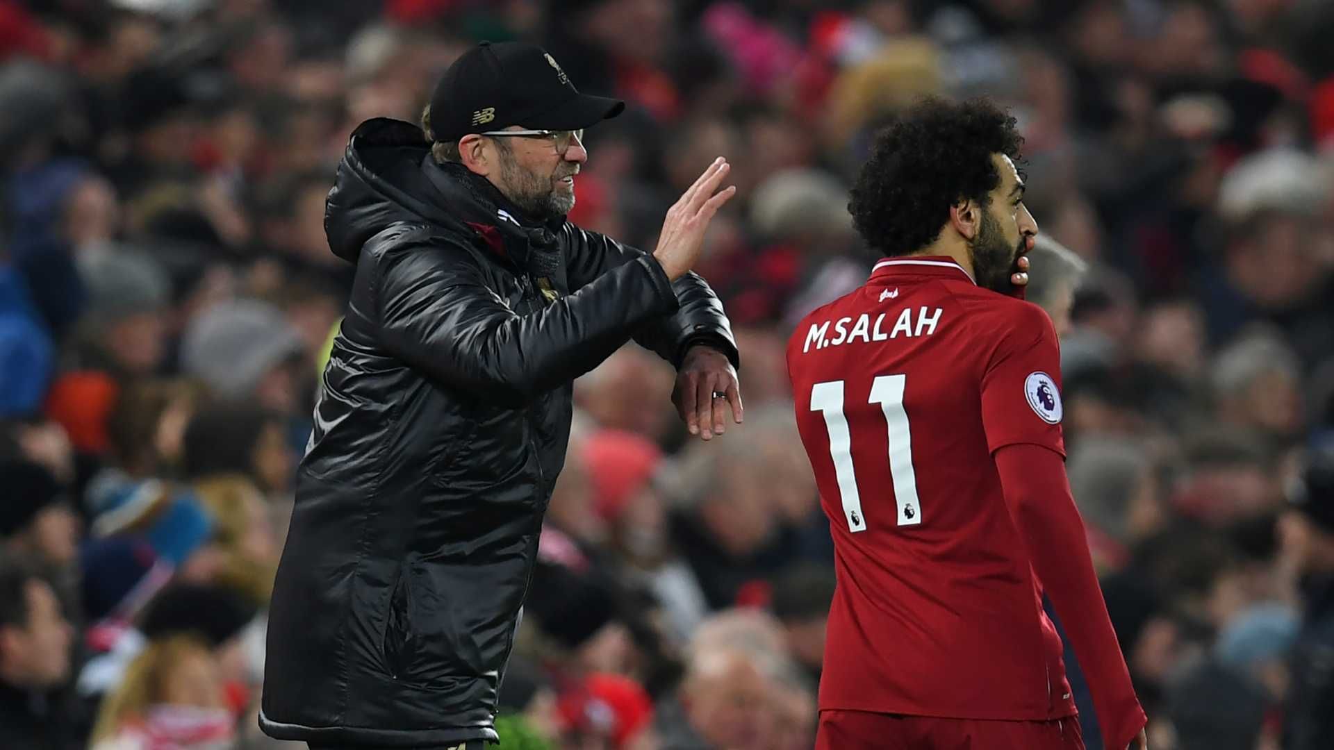 2019-01-19 Mohamed Salah Jurgen Klopp
