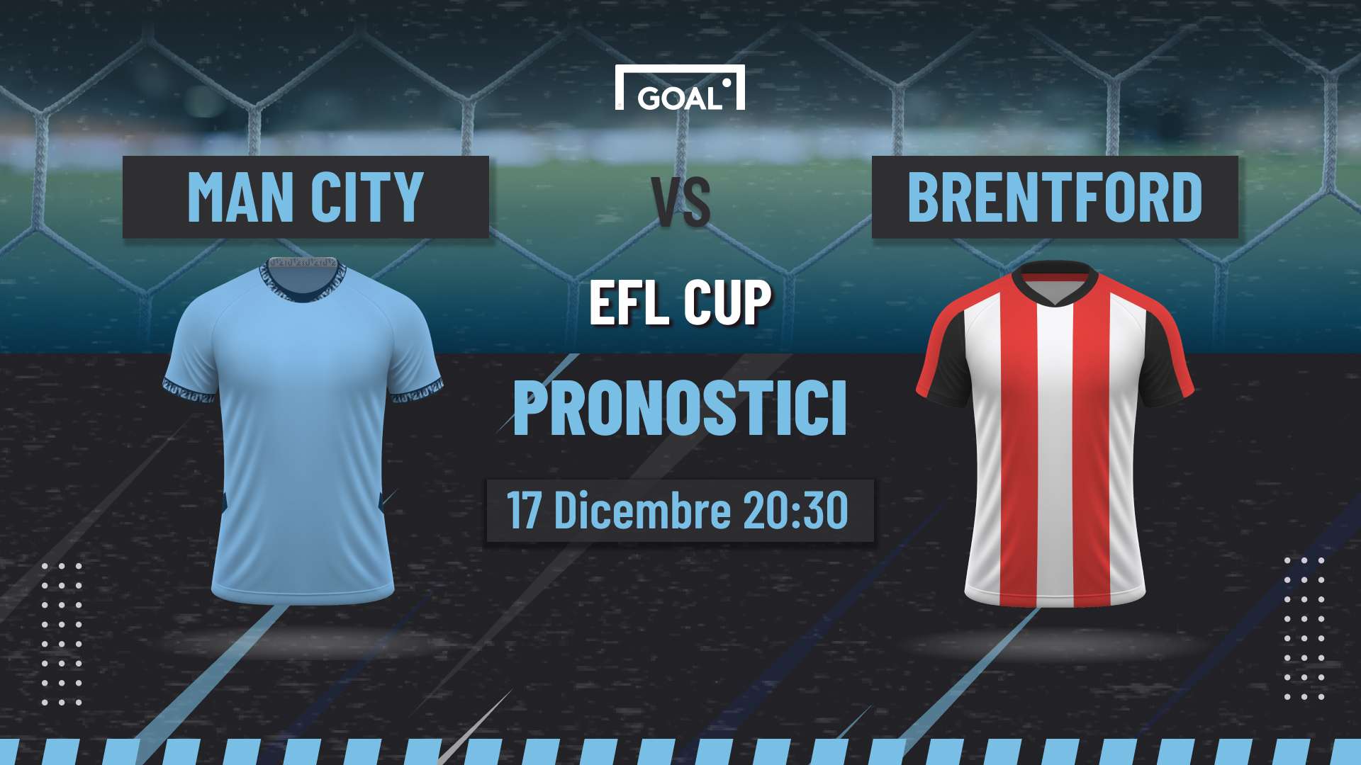 Pronostici Manchester City - Brentford