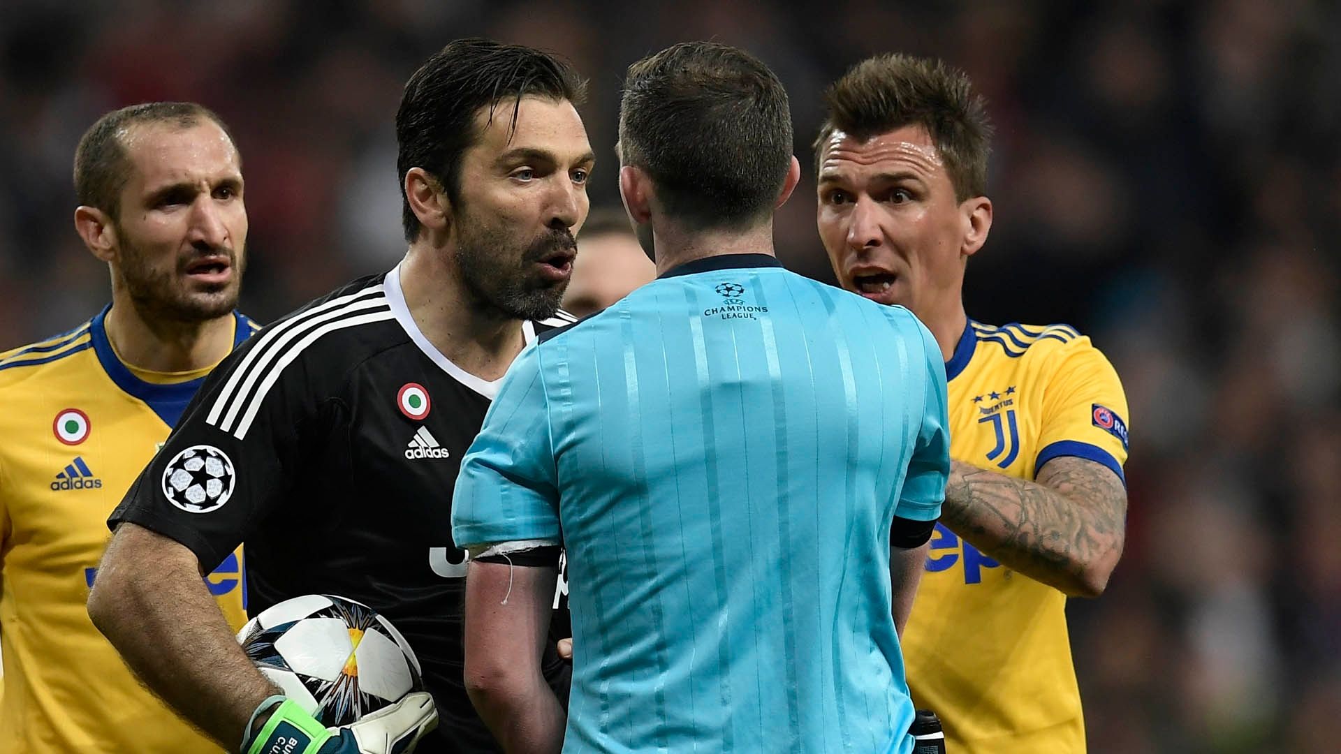 Gianluigi Buffon Real Madrid Juventus Turin 11042018