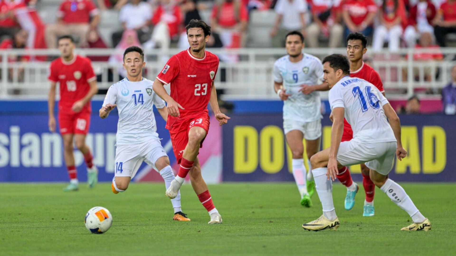 Nathan Tjoe-A-On - Timnas Indonesia U-23 vs Uzbekistan U-23