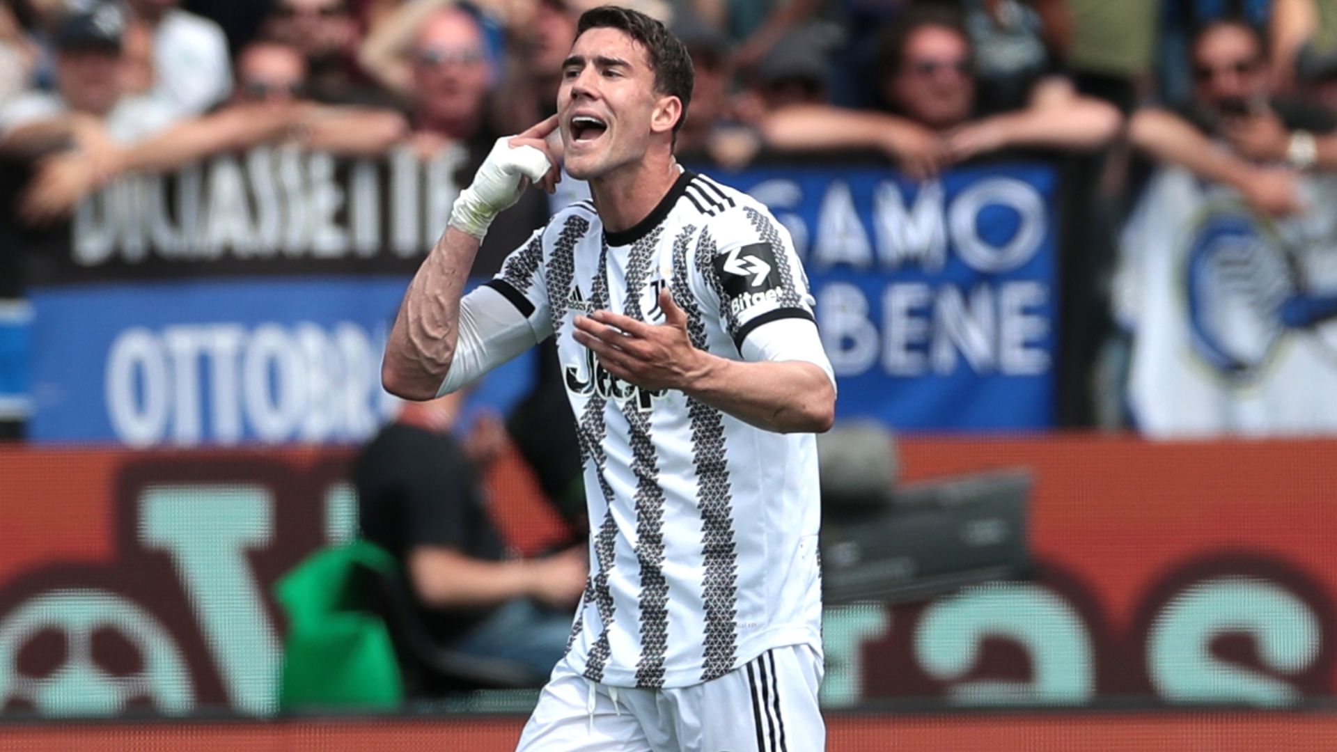 Vlahovic Atalanta Juventus Serie A