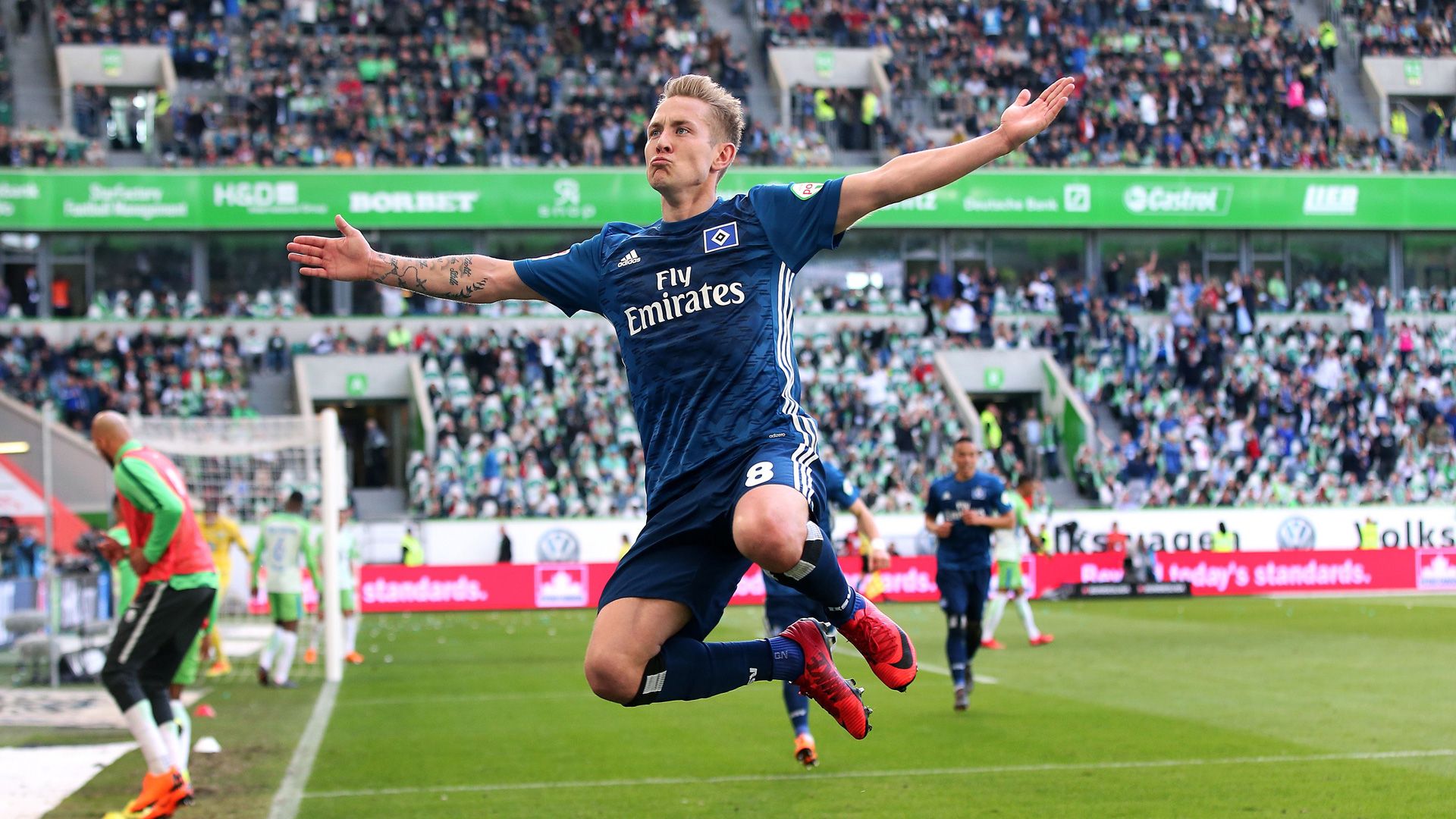Lewis Holtby Hamburger SV Bundesliga 280418