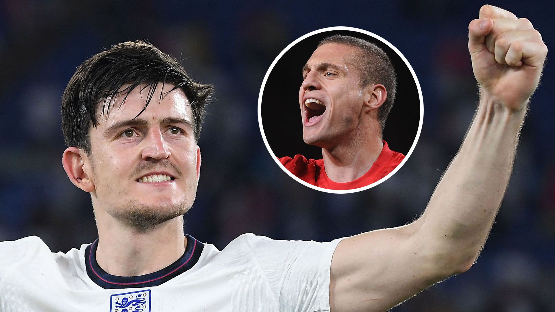 Harry Maguire Nemanja Vidic