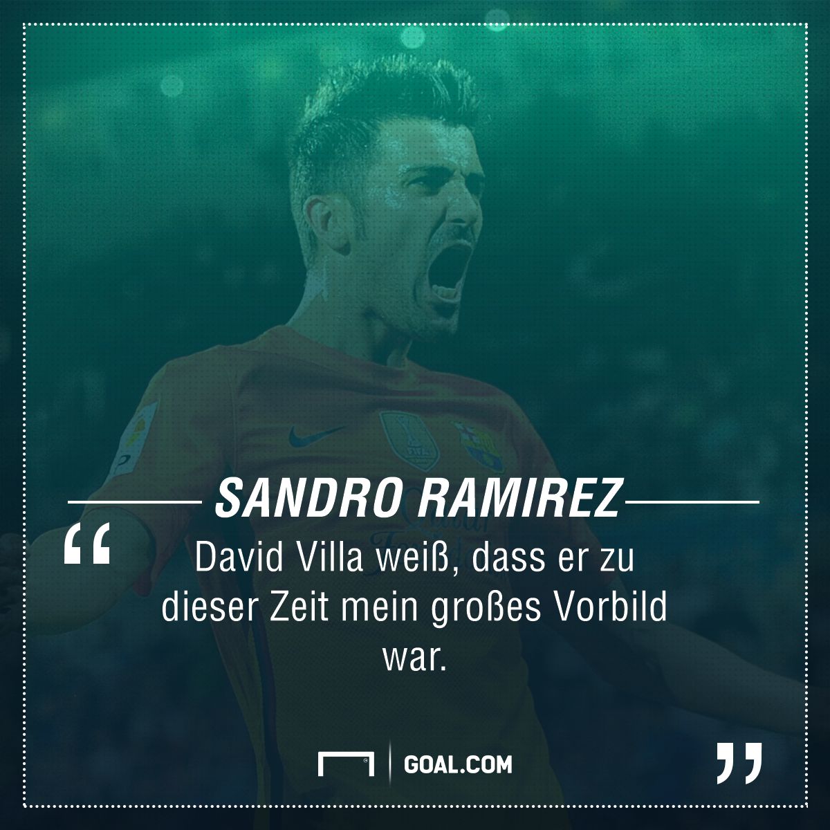 GFX Sandro Ramirez David Villa