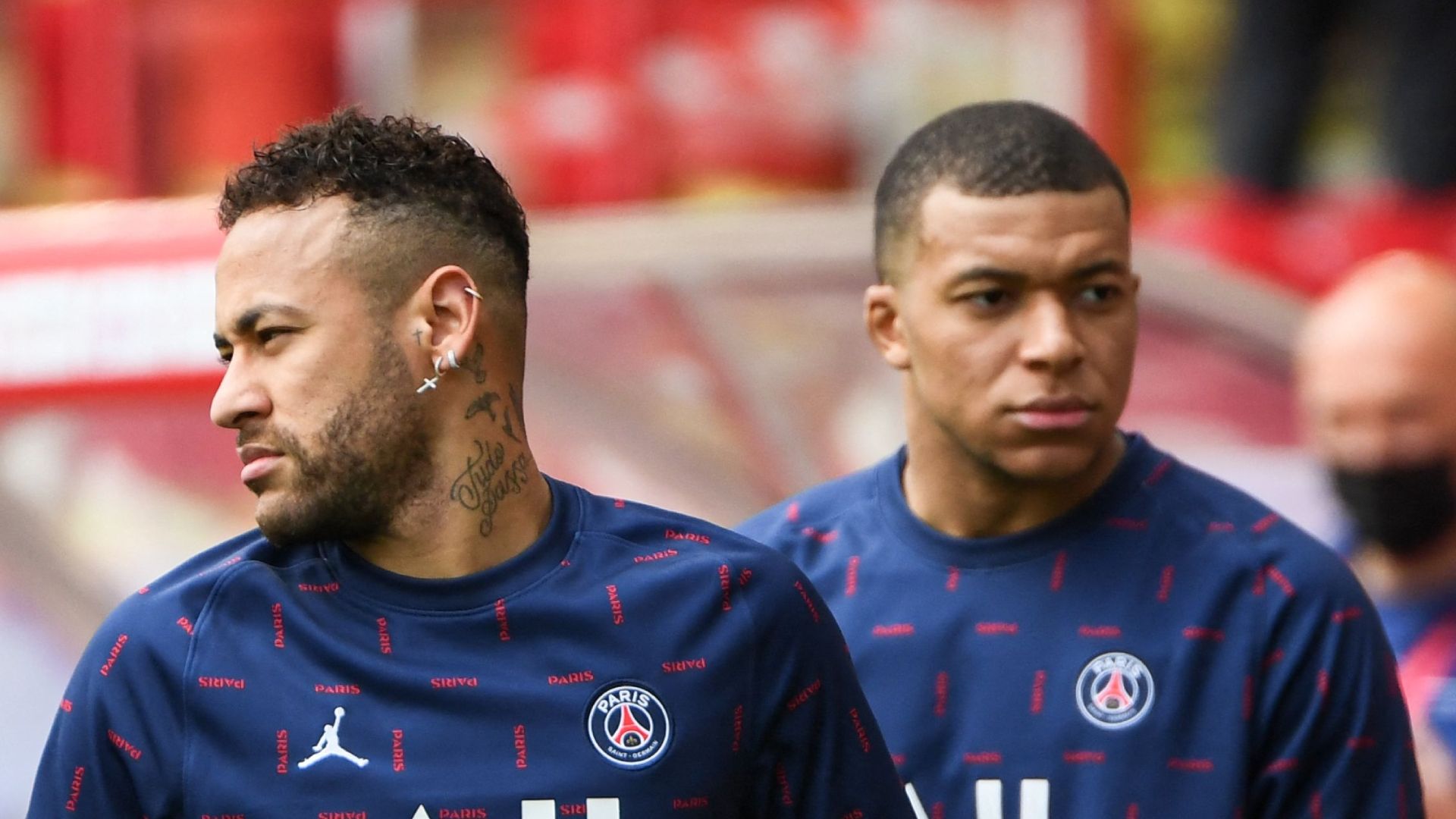 Kylian Mbappe Neymar PSG 2022
