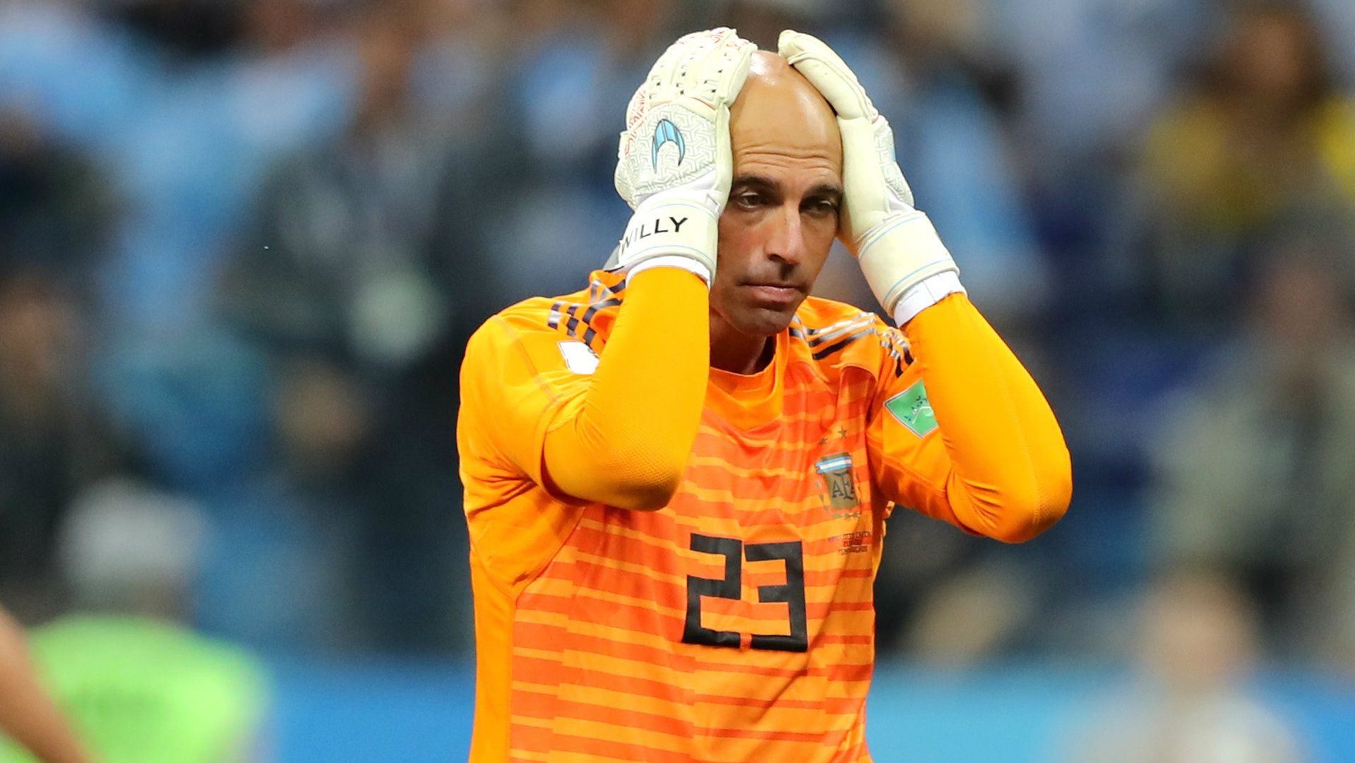 Willy Caballero Argentina Croatia World Cup 2018