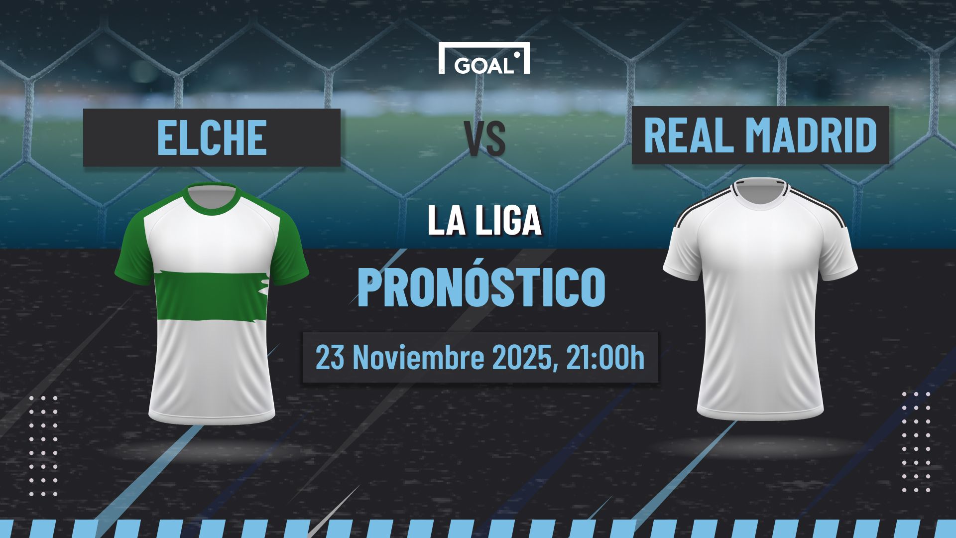 Elche vs Real Madrid Pronóstico y Apuestas LaLiga | 23/11/25