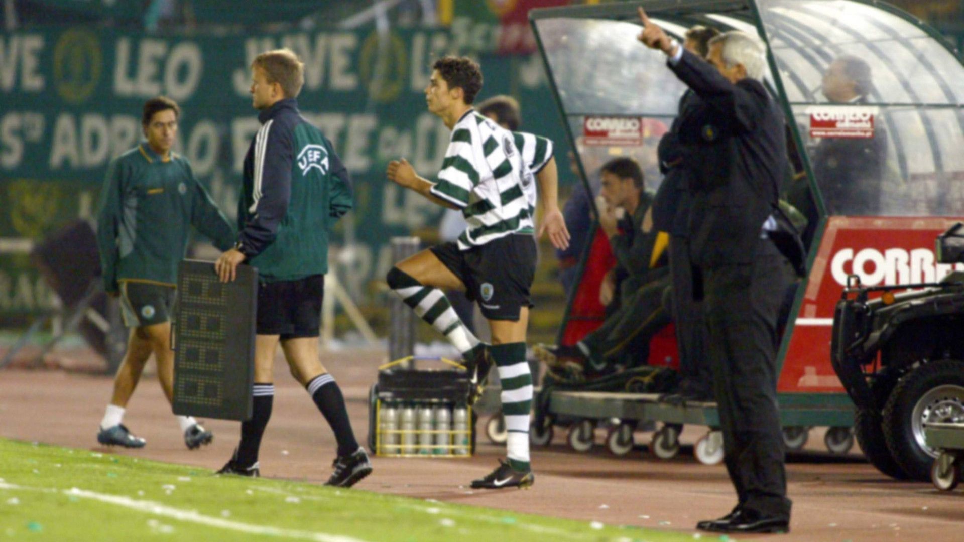 Cristiano Ronaldo Debüt Debut Sporting CP Lissabon Inter Mailand