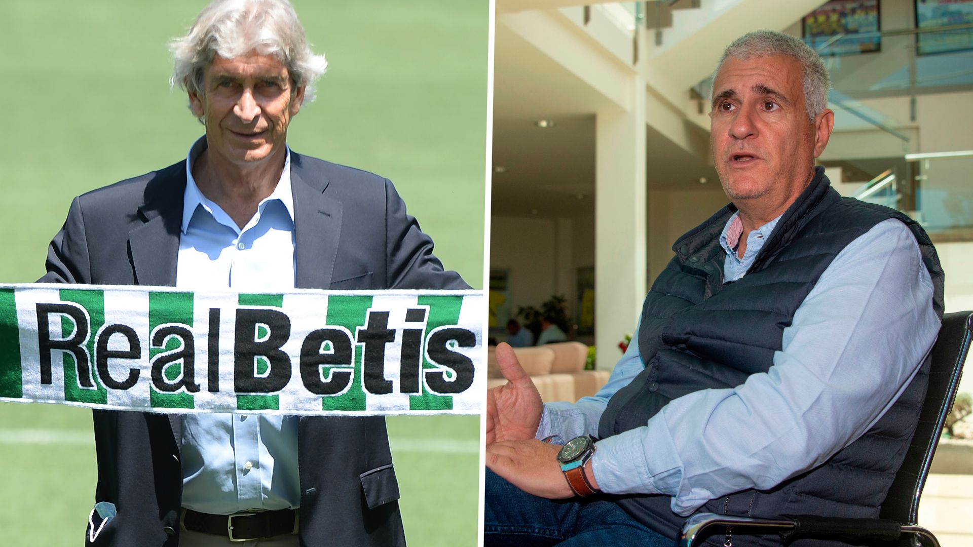 Manuel Pellegrini Antonio Cordón Betis