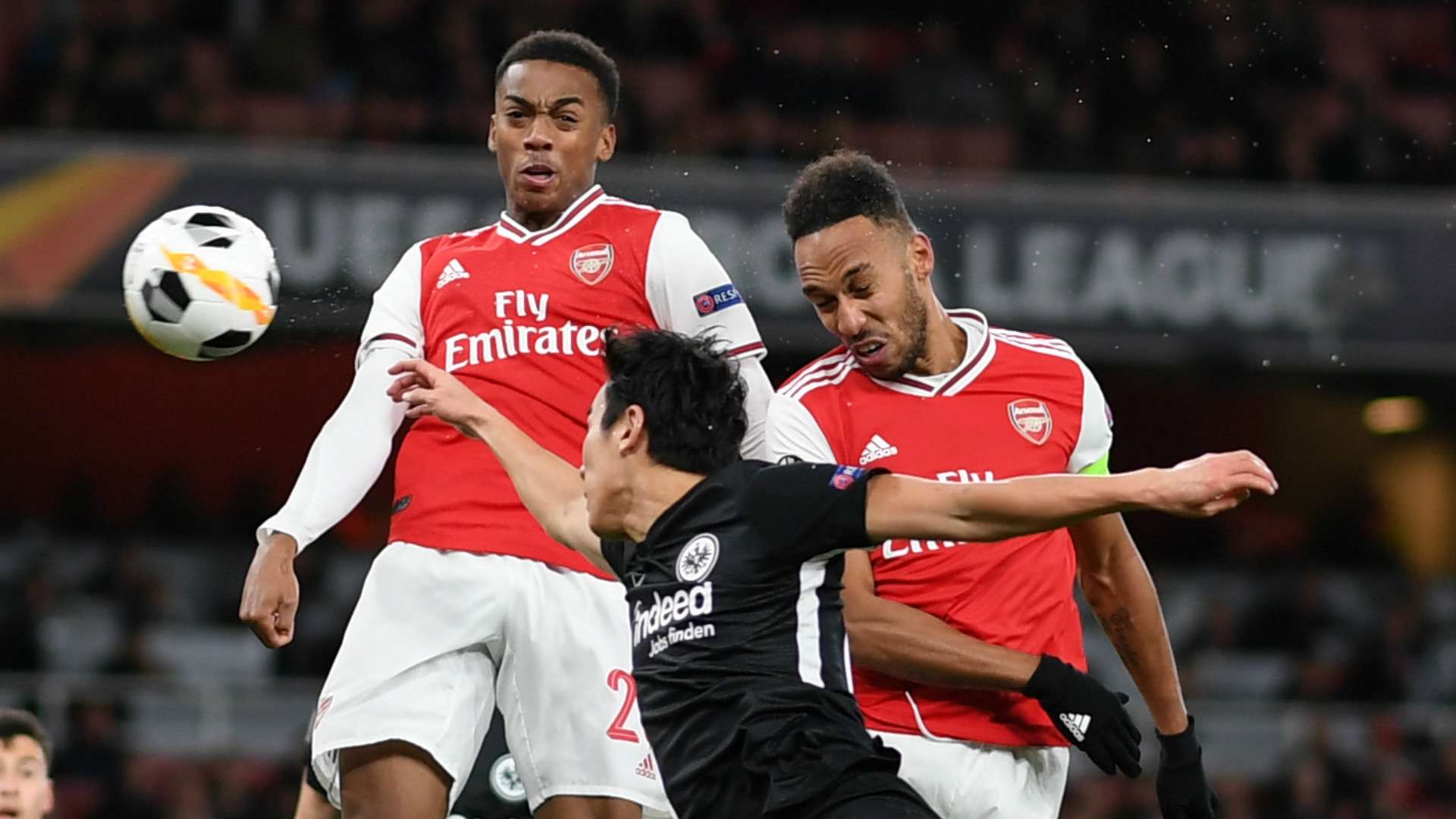 Joe Willock Pierre-Emerick Aubameyang Arsenal 2019-20