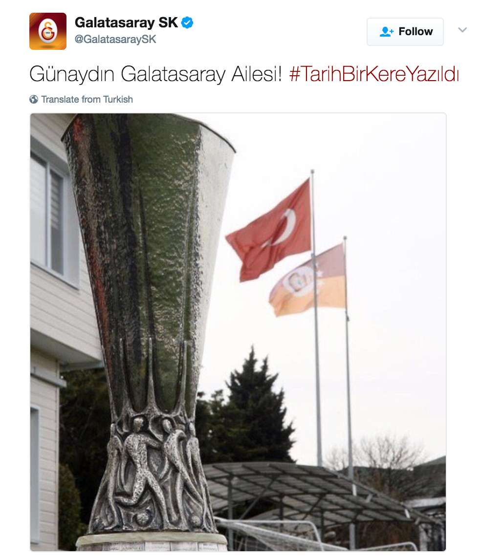 Galatasaray Beşiktaş UEFA Kupası
