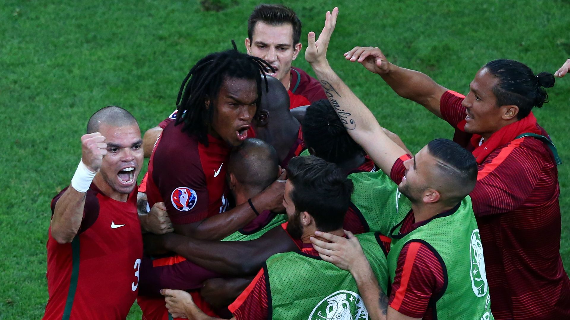 Renato Sanches goal Portugal Poland Euro 2016