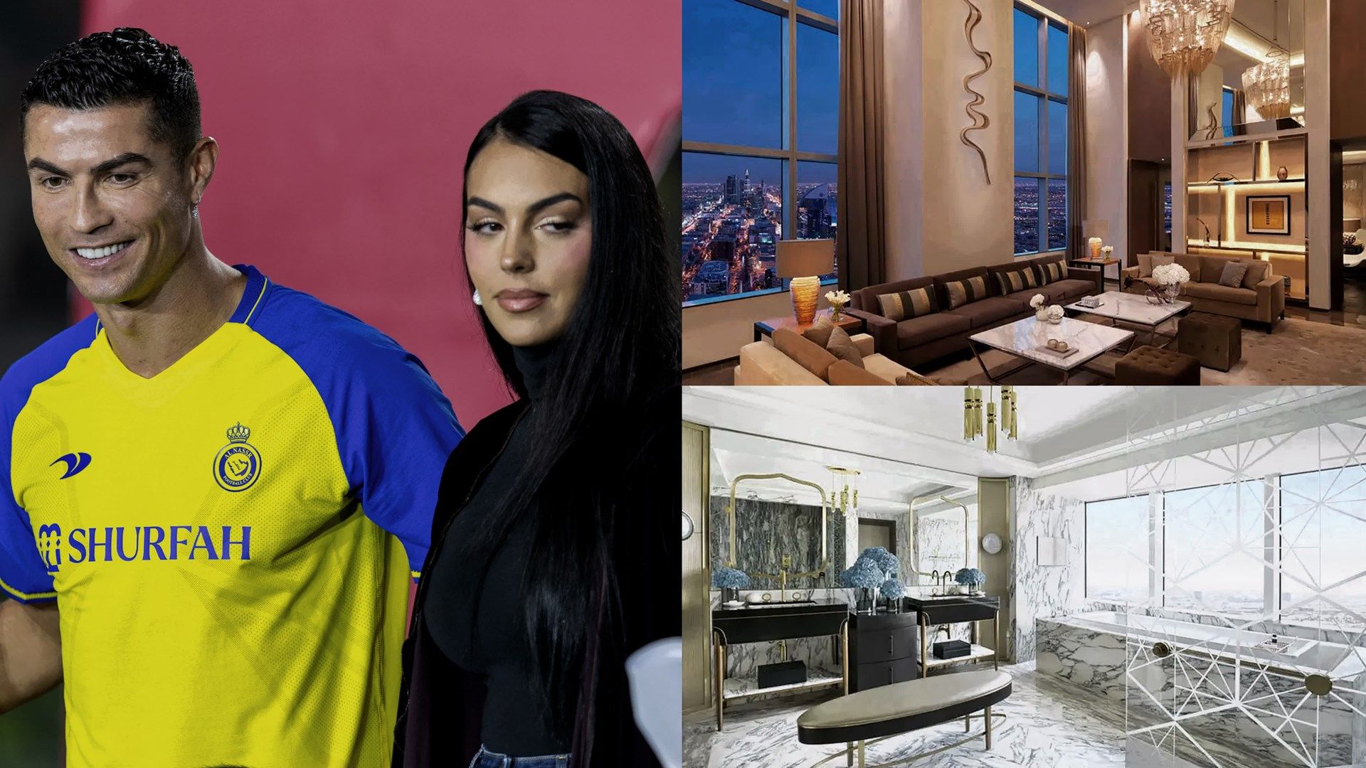 Cristiano Ronaldo Georgina Rodriguez Four Seasons hotel