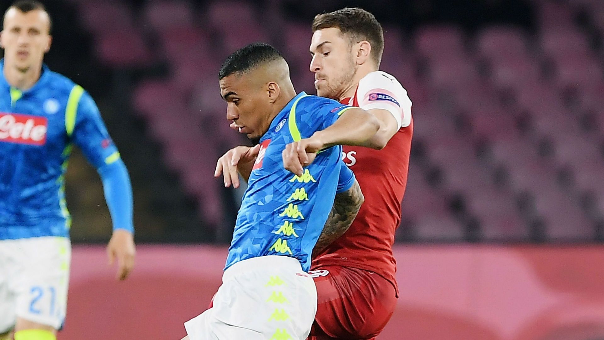 Allan Napoli Arsenal Europa League