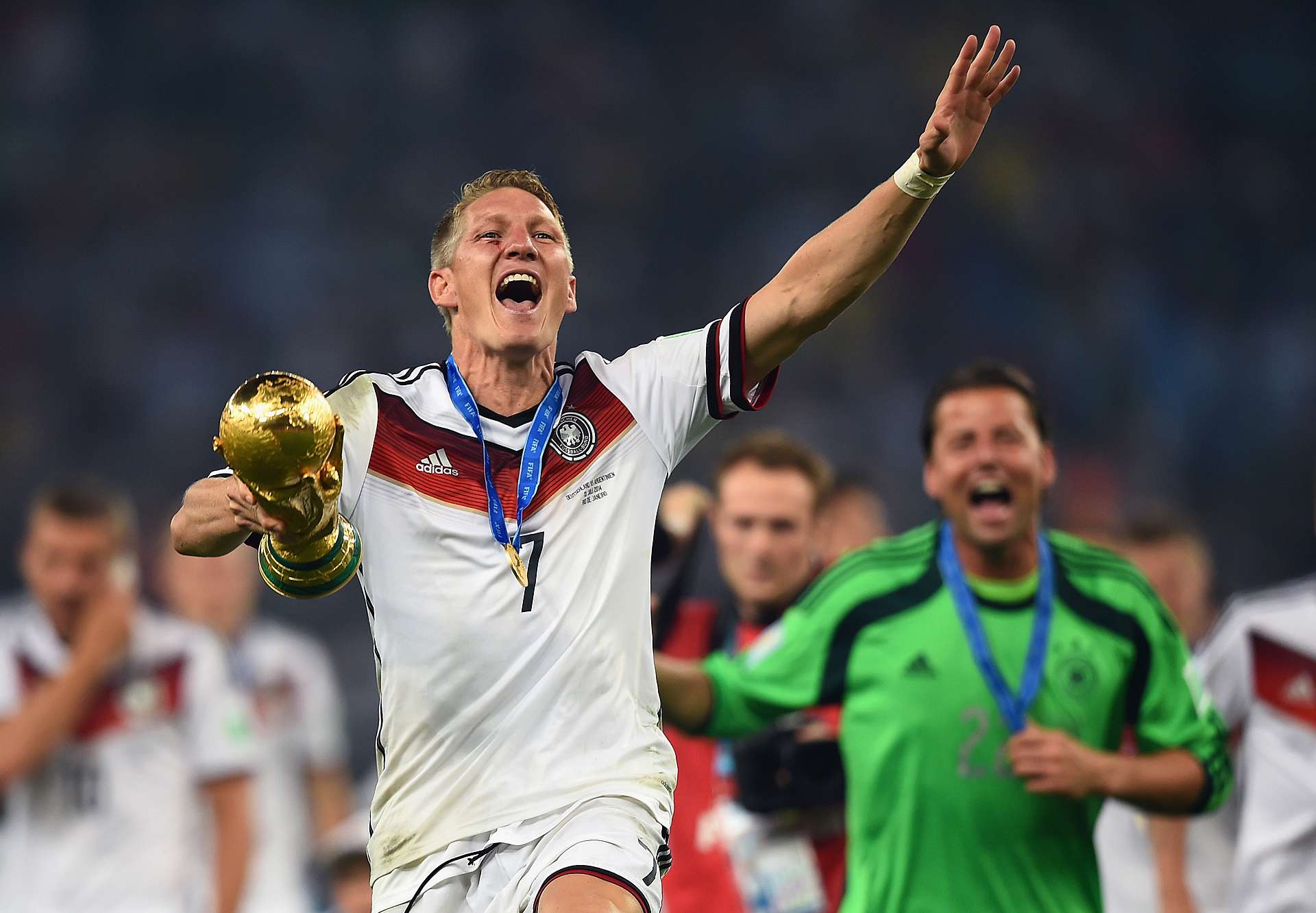 Bastian Schweinsteiger Germany World Cup Final 07132014