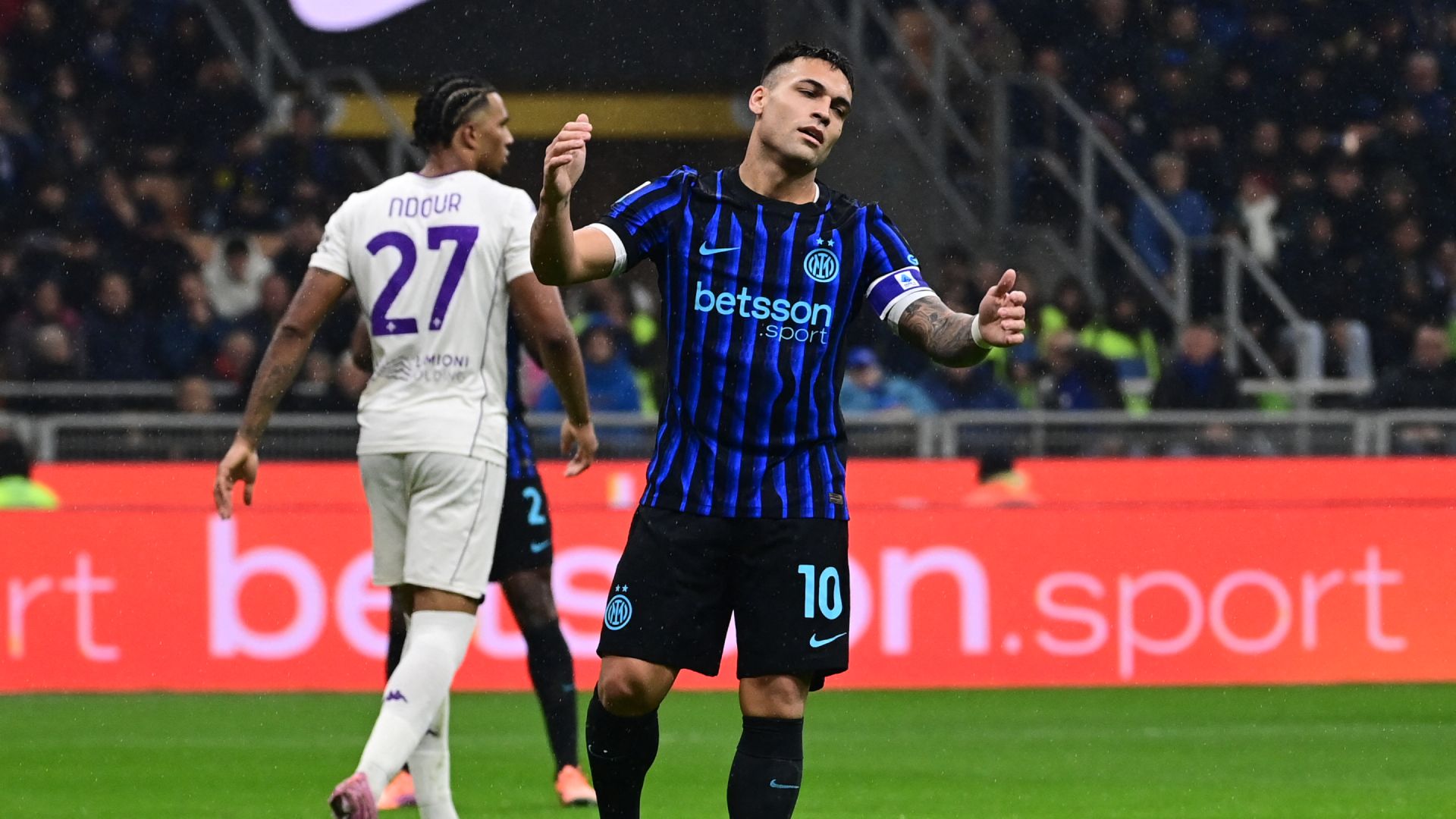 lautaro martinez inter fiorentina 29 ottobre 2025
