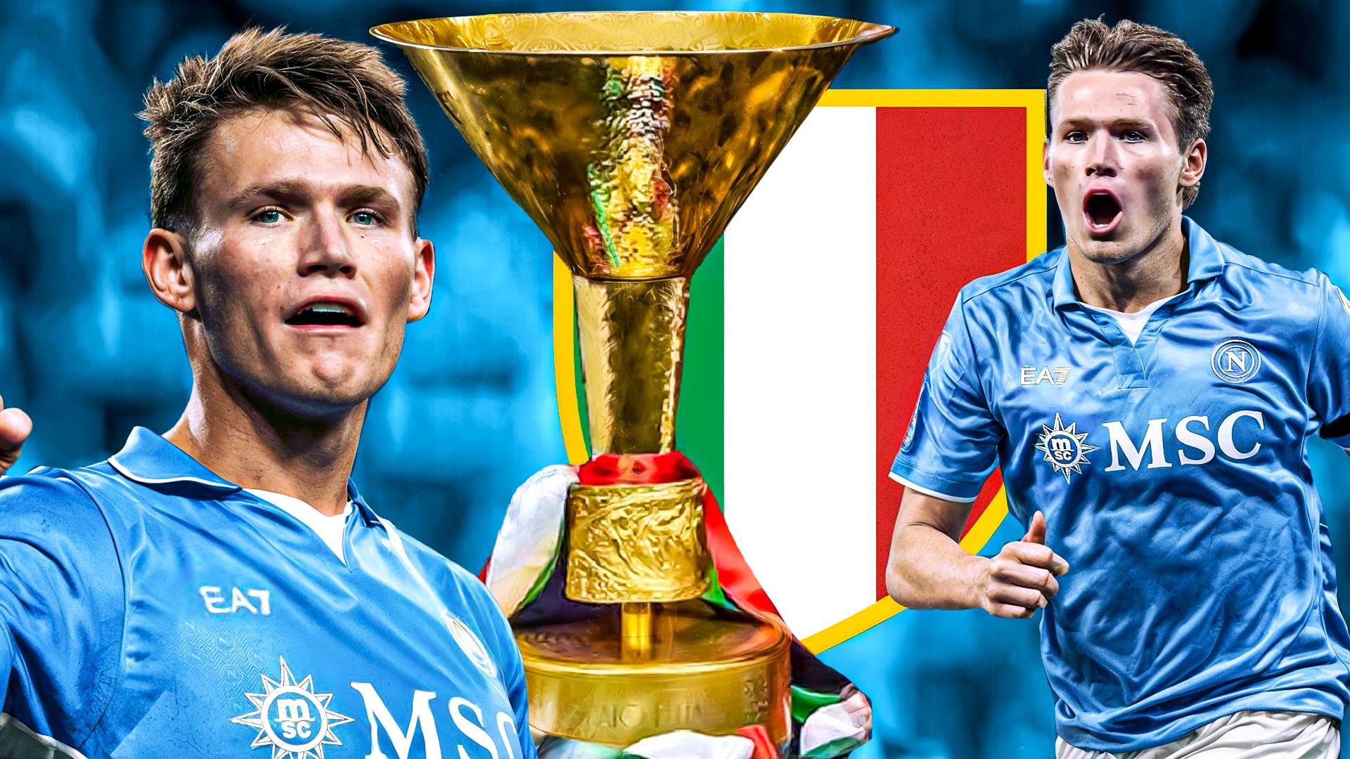 Scott McTominay Napoli Scudetto GFX