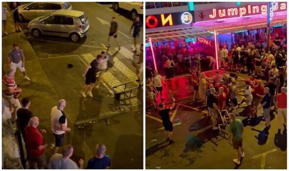 England fans in violent clashes with Wales in Tenerife