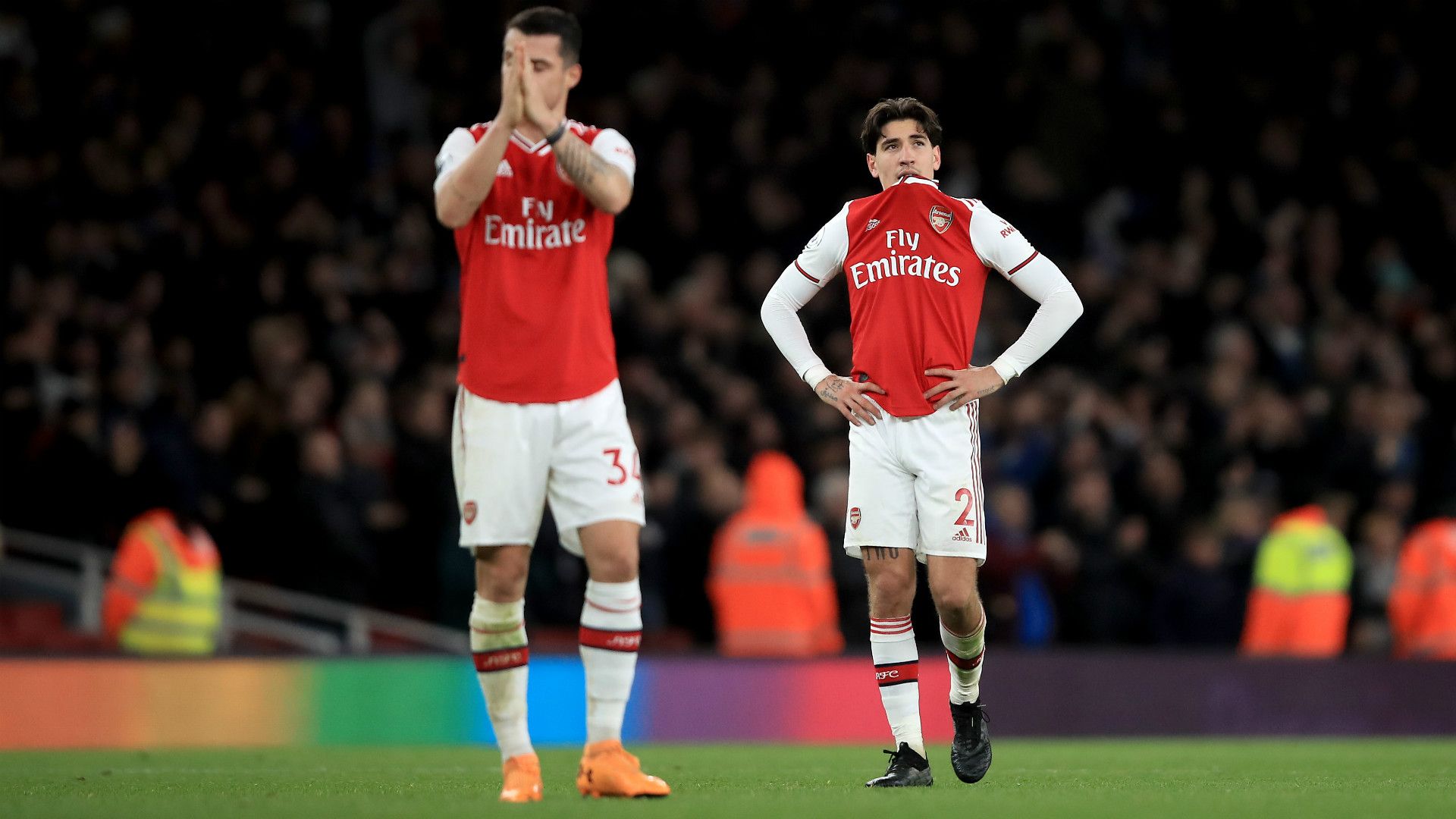 Arsenal Brighton Xhaka Bellerin