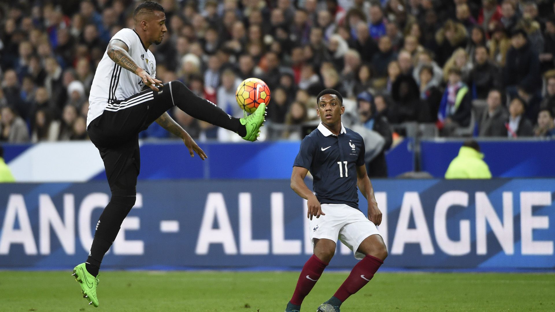 Boateng Martial France Germany Friendly 13/11/2015