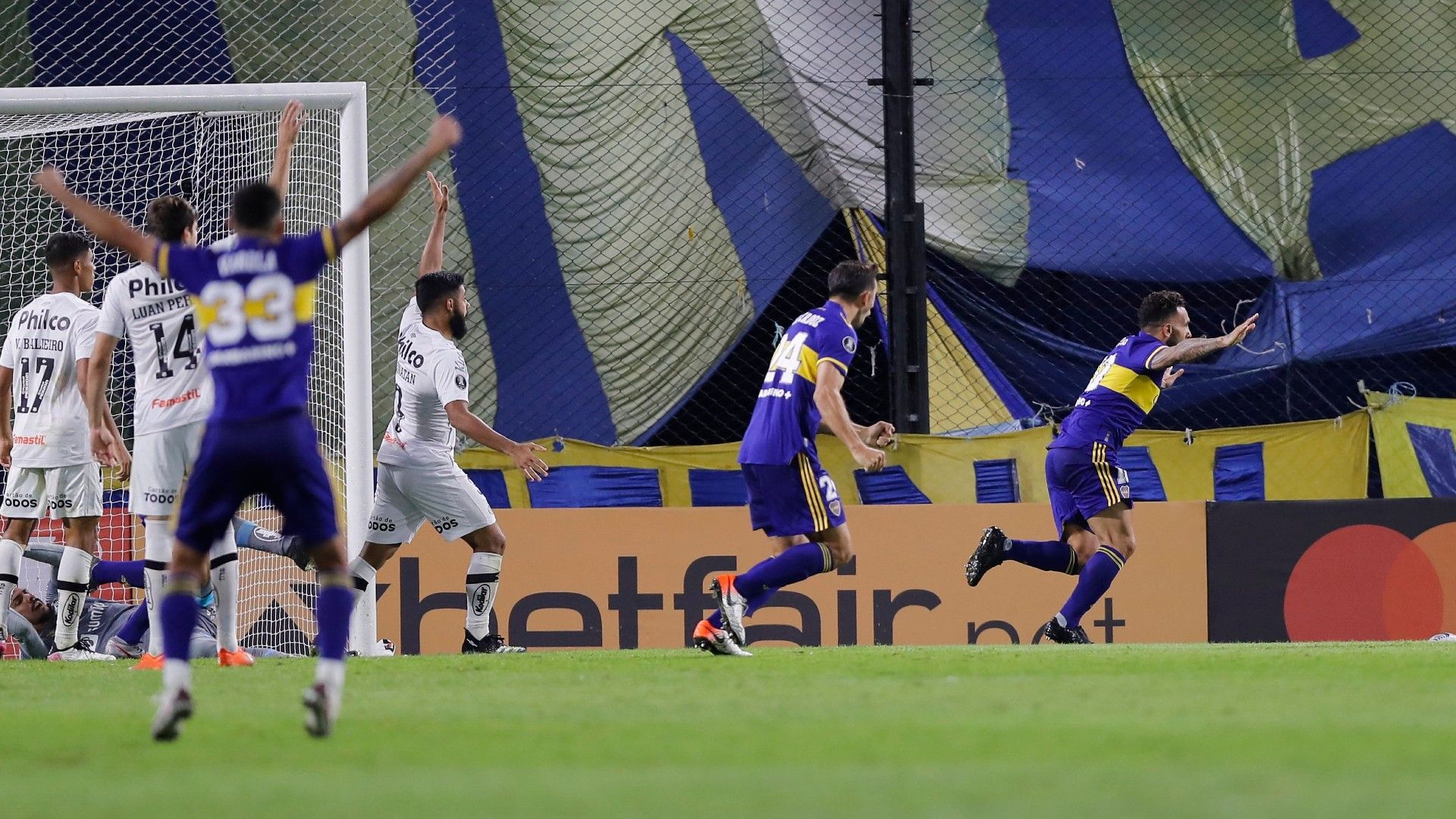 Boca Santos Copa Libertadores 27042021