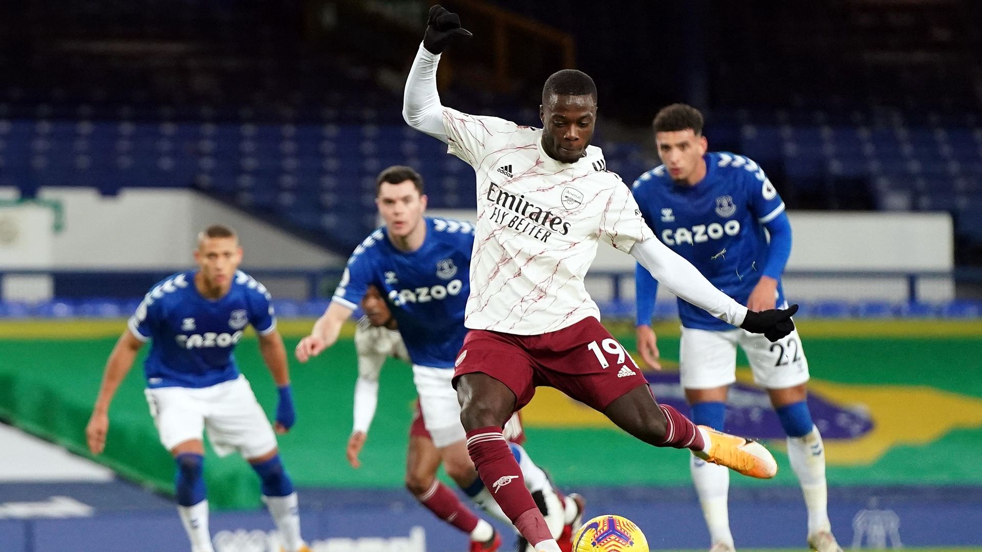 Everton Arsenal Premier League 2020