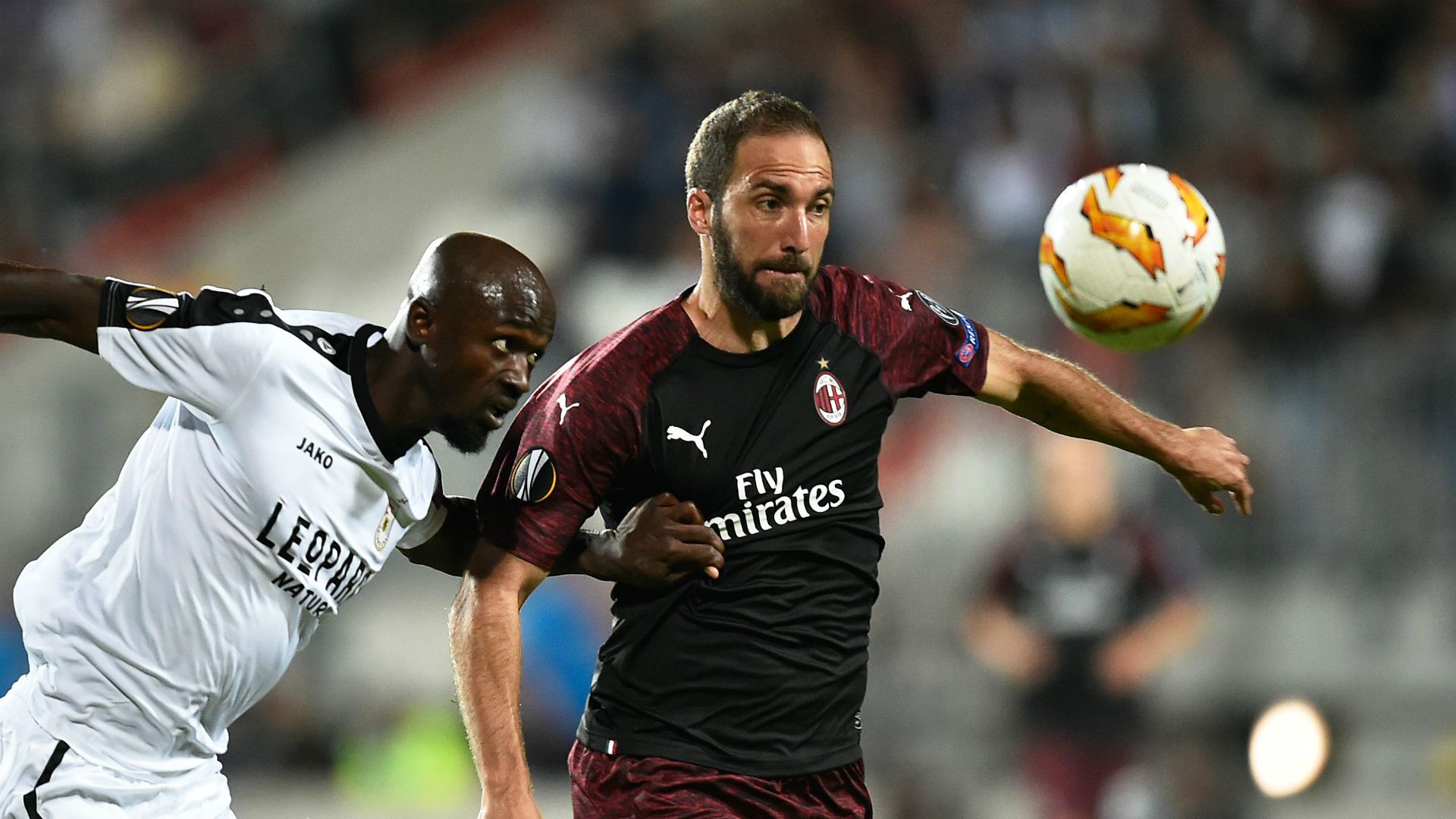Gonzalo Higuain AC Milan Dudelange
