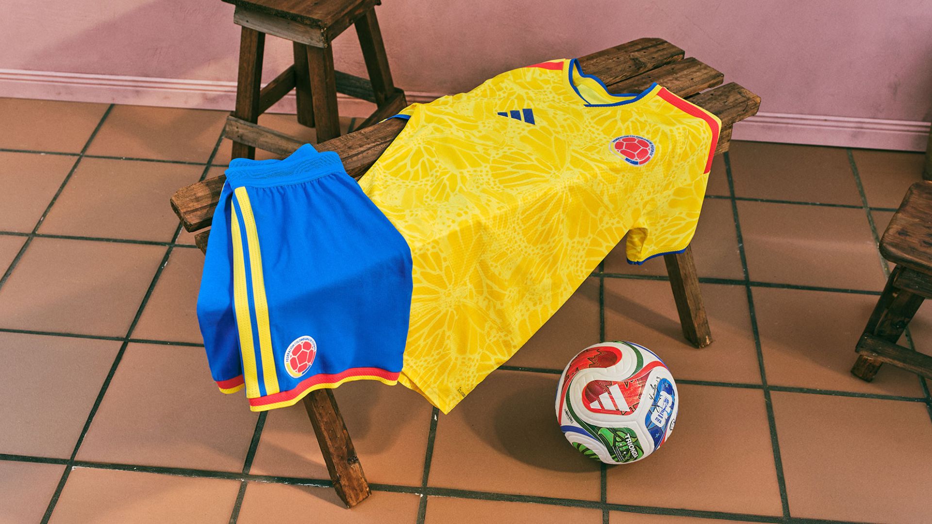 adidas FIFA World Cup 2026 kit - Colombia 3