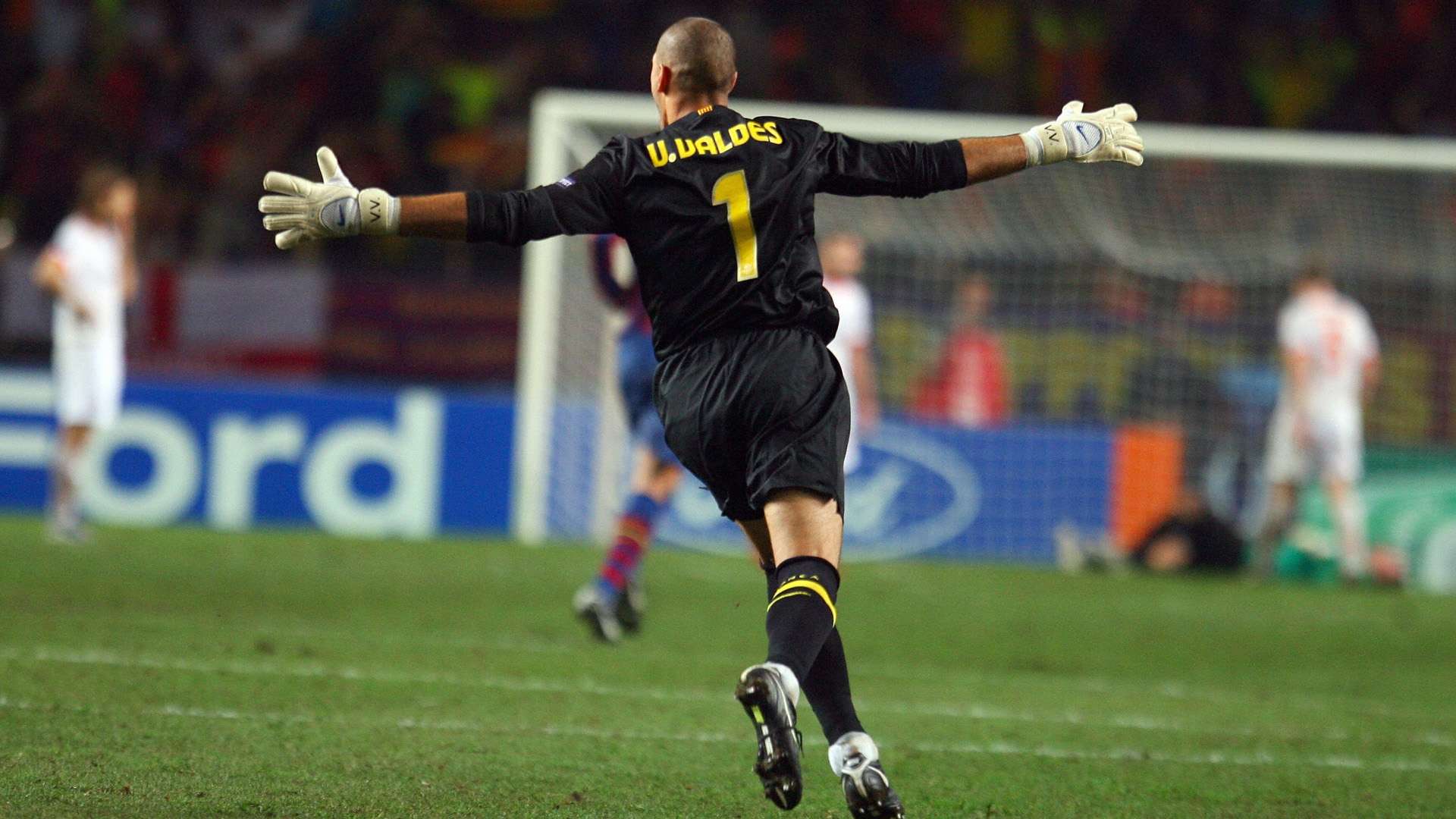 victor valdes fc barcelona champions league 2009
