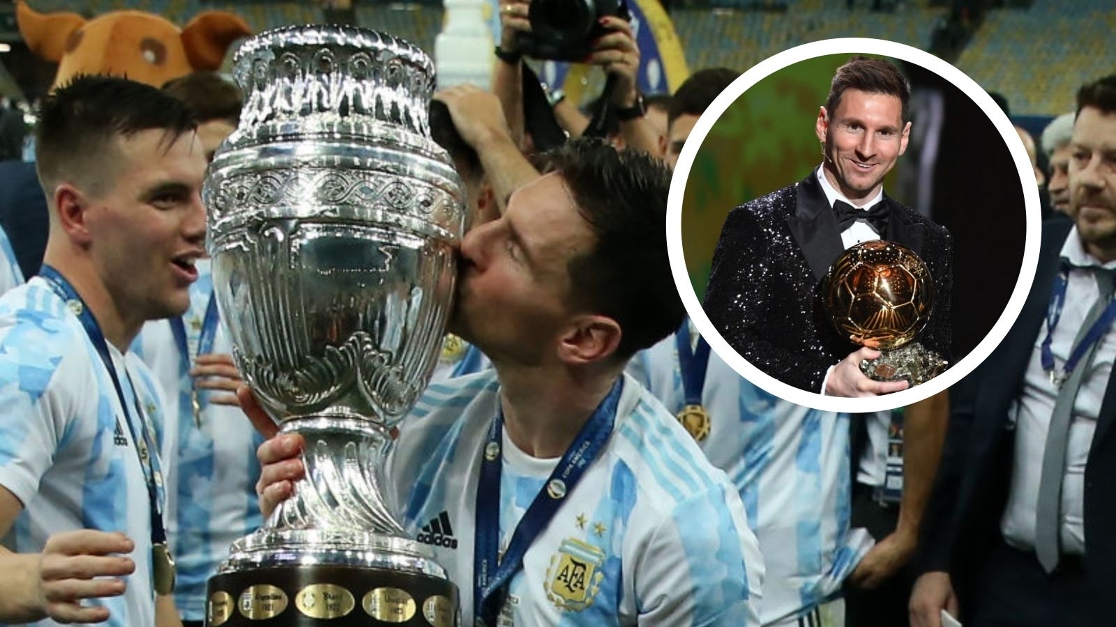 Trofeos y premios que ganó Lionel Messi en 2021