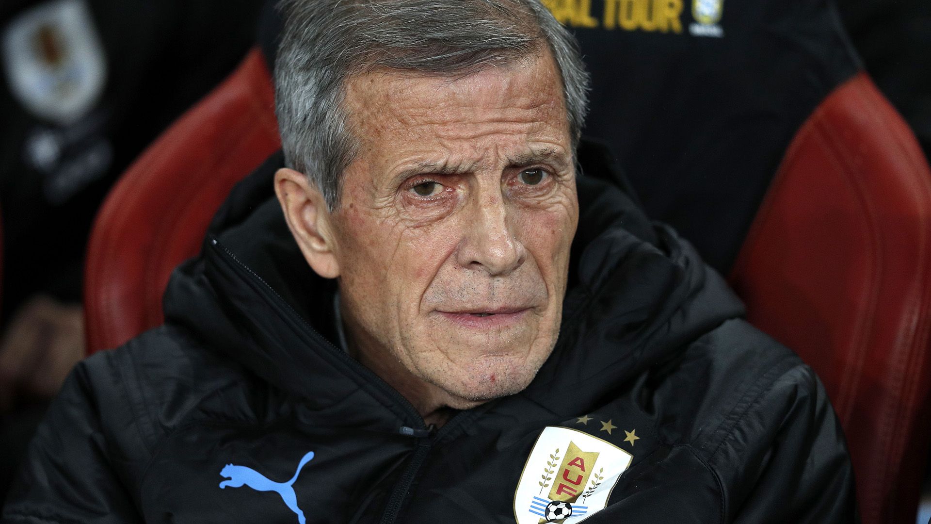 Oscar Tabarez Brazil Uruguay Friendlies 16112018