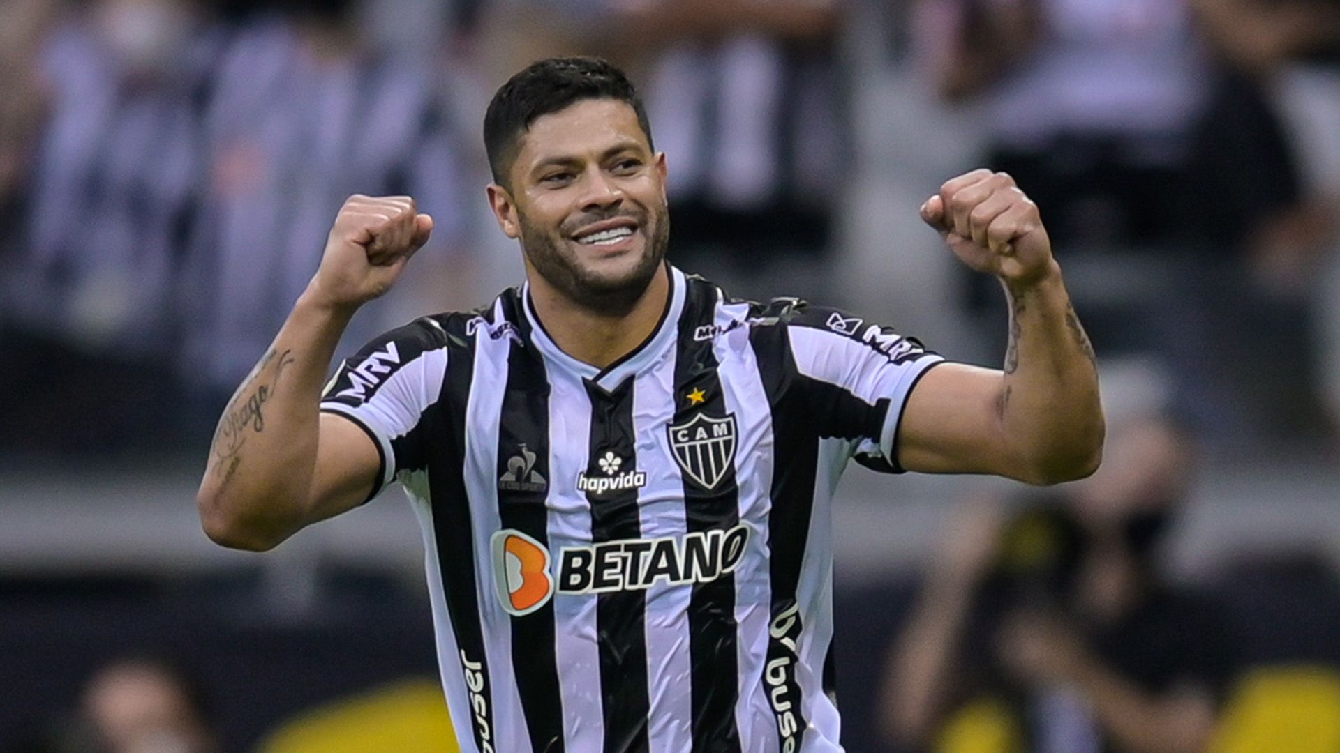 Hulk comemora, Atlético-MG x Ceará, Brasileirão 09102021