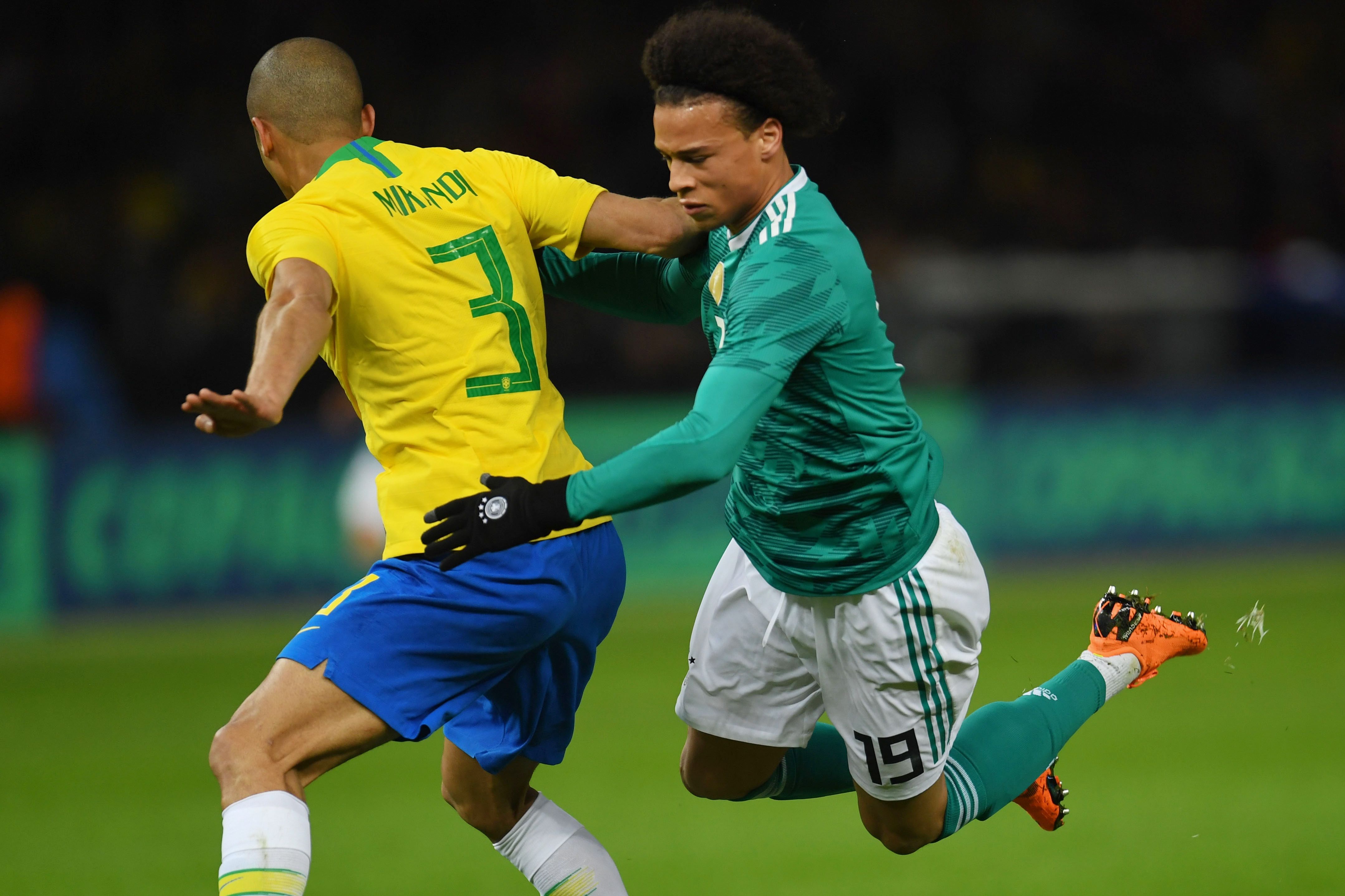 Leroy Sane vs Brazil