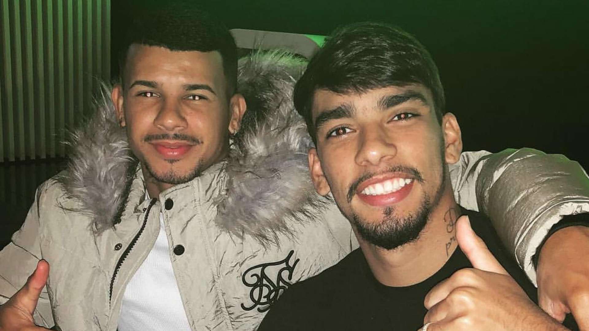 Matheus e Lucas Paquetà