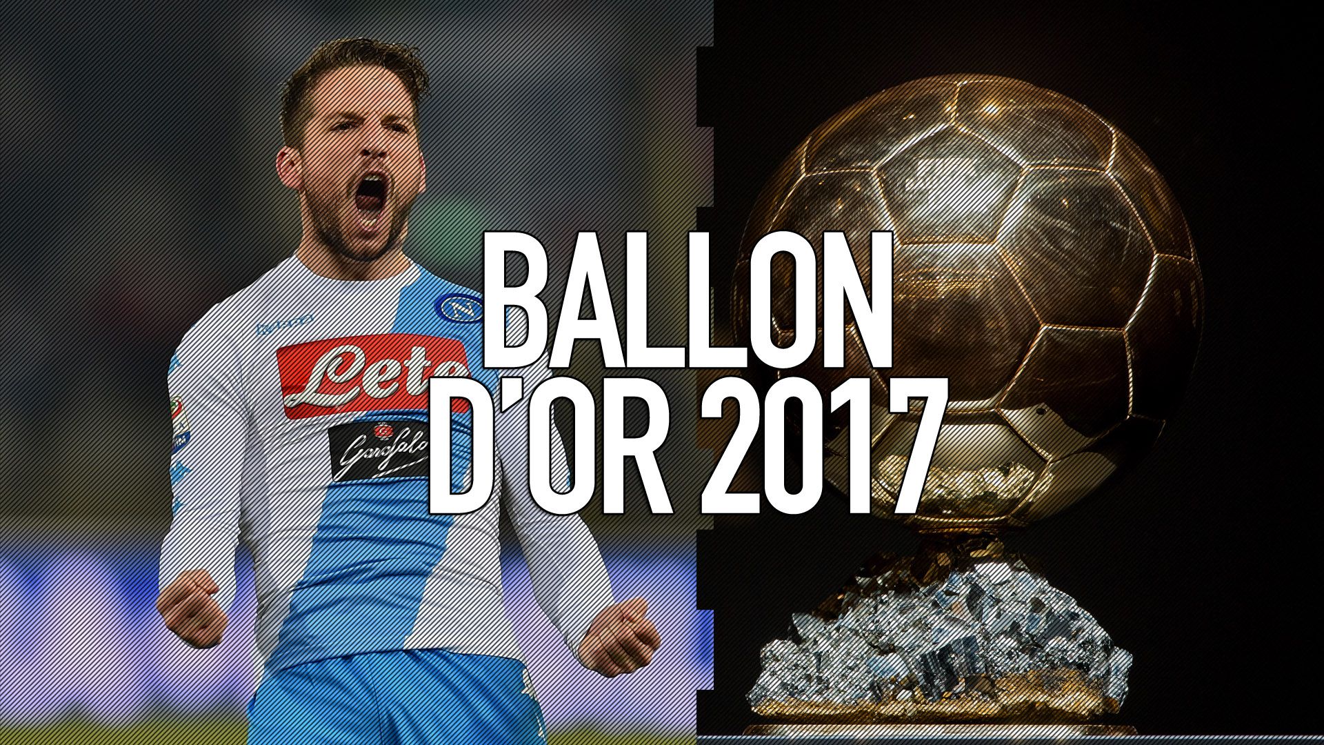 Dries Mertens Napoli Ballon d'Or 2017