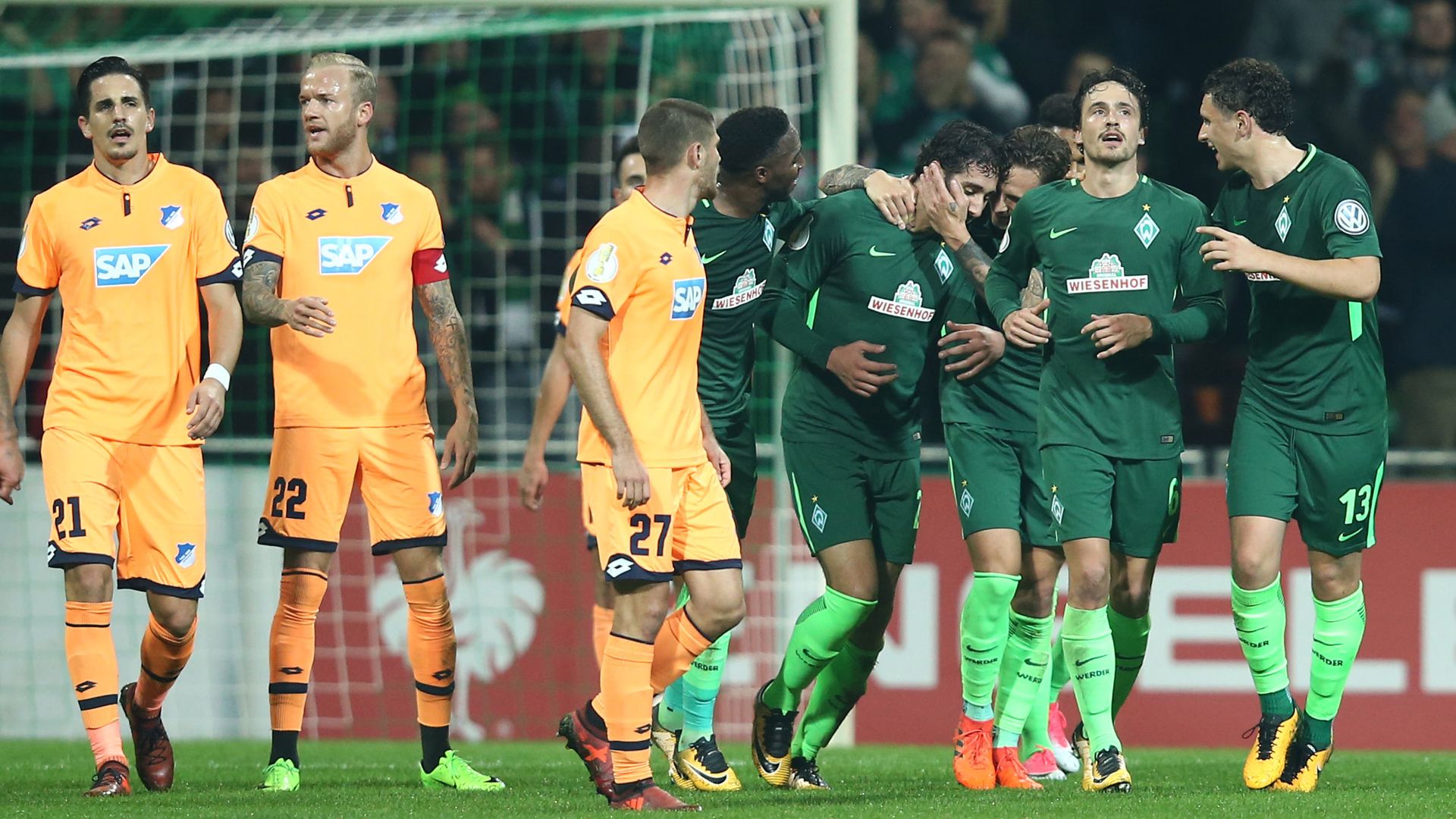 Bremen Hoffenheim DFB-Pokal 25102015