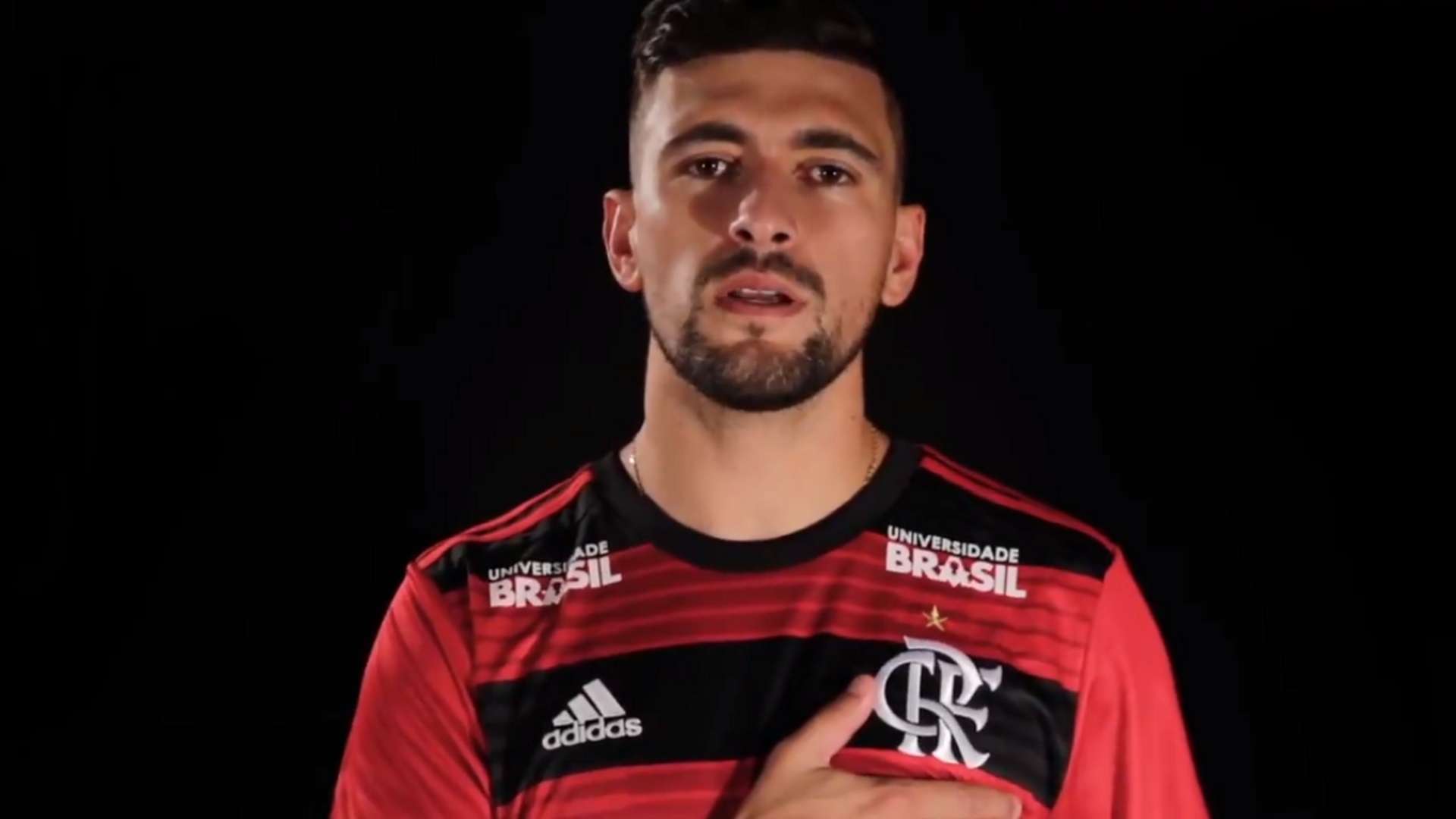 Arrascaeta Flamengo anuncio 13 01 2019