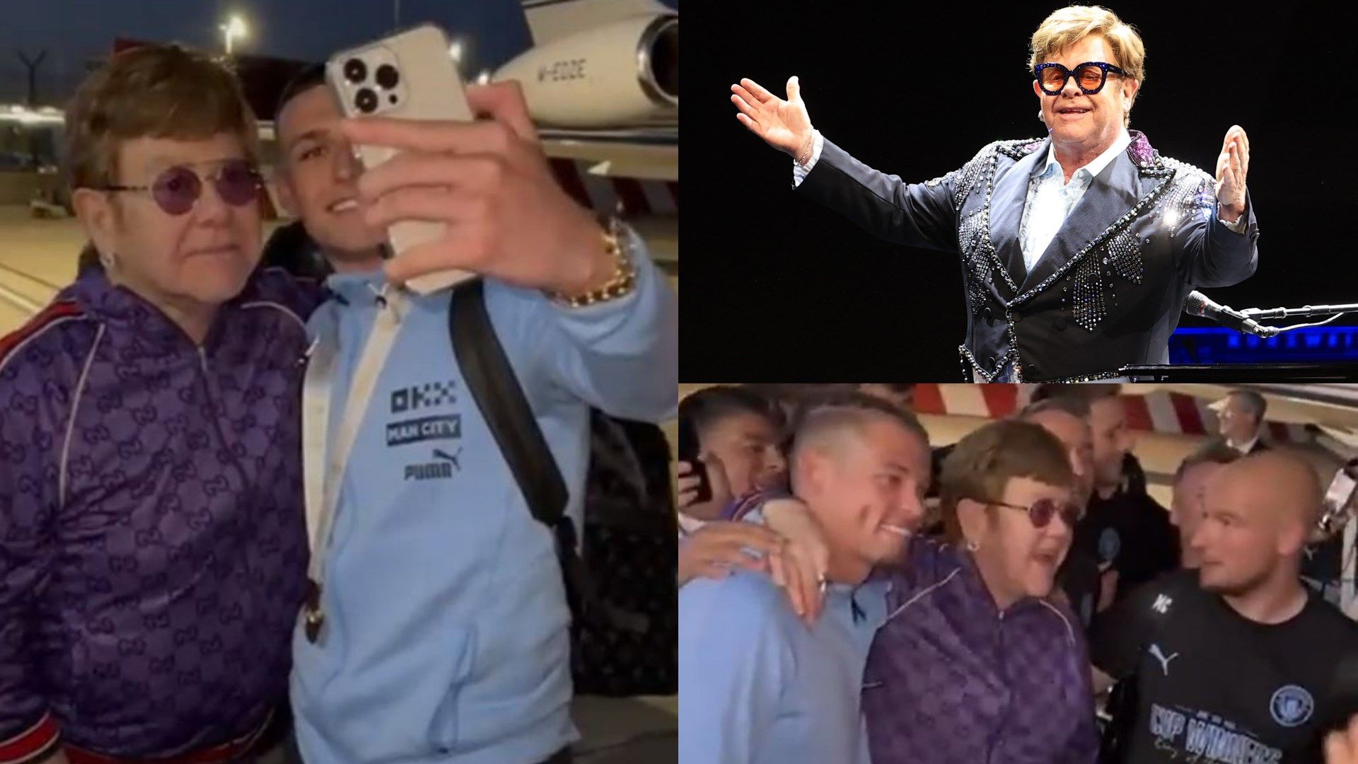 Elton John Man City