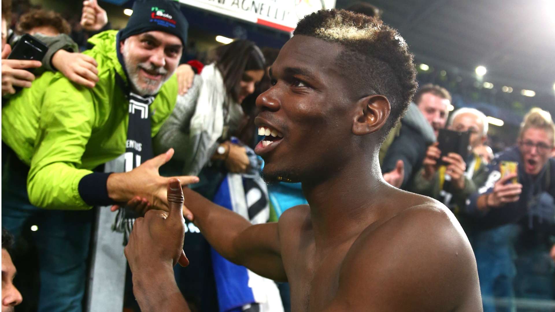 Paul Pogba Juventus Manchester United Champions League