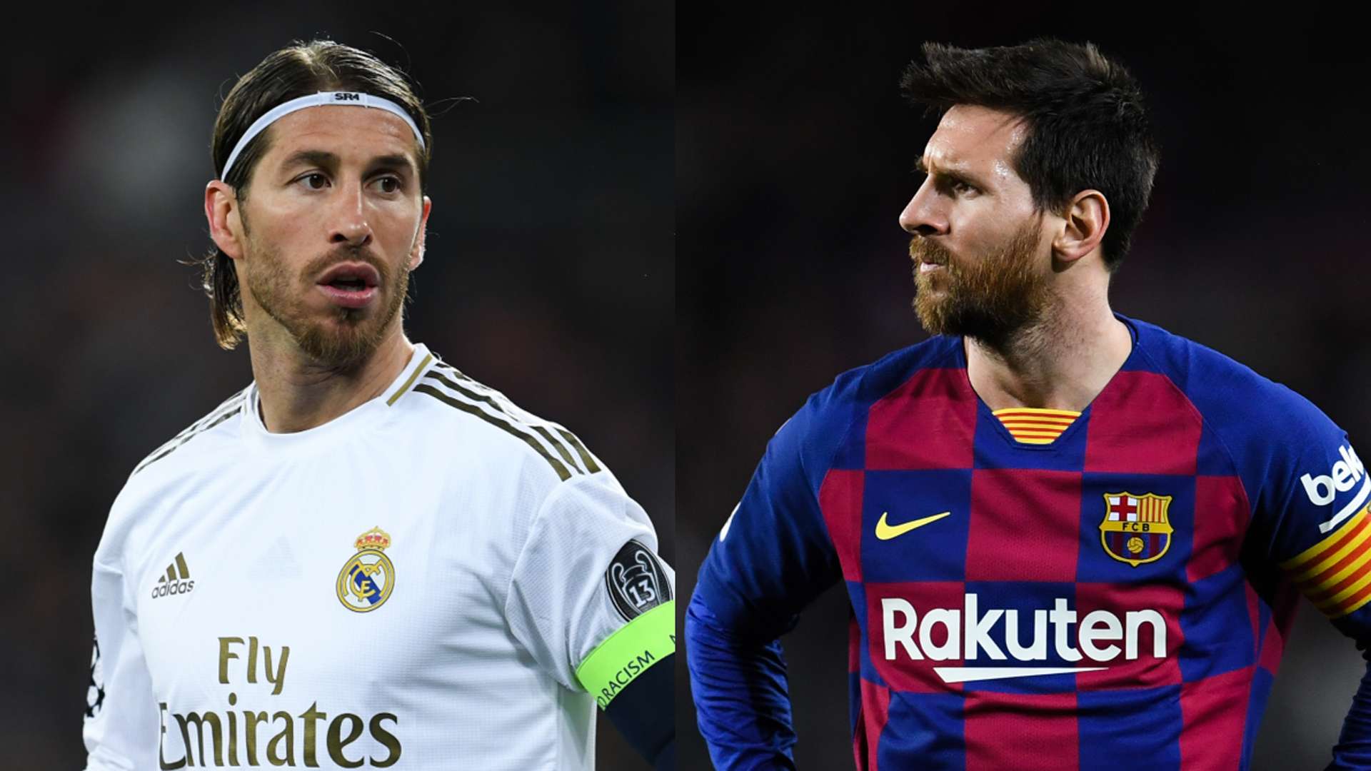 Sergio Ramos Lionel Messi Real Madrid Barcelona Clasico GFX