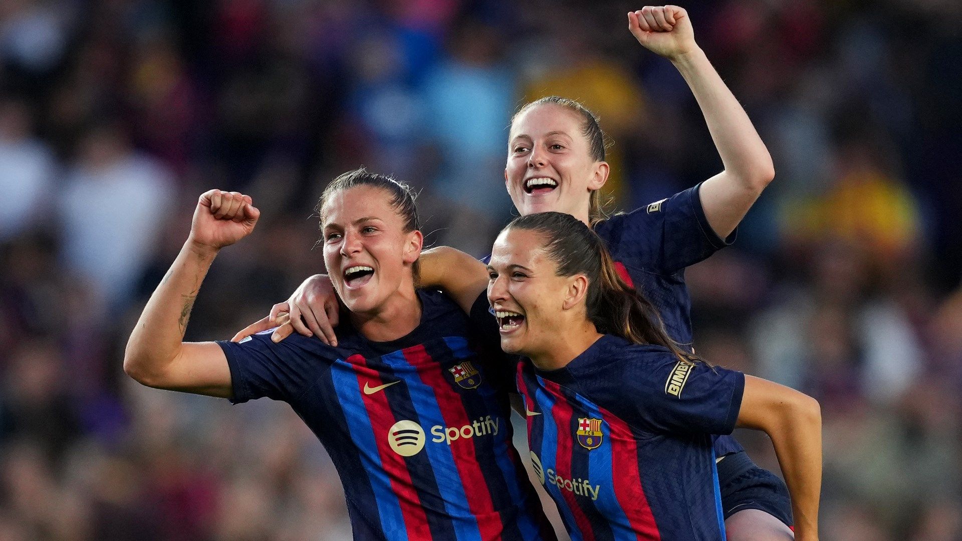 Ana-Maria Crnogorcevic Laia Codina Keira Walsh Barcelona Women 2022-23