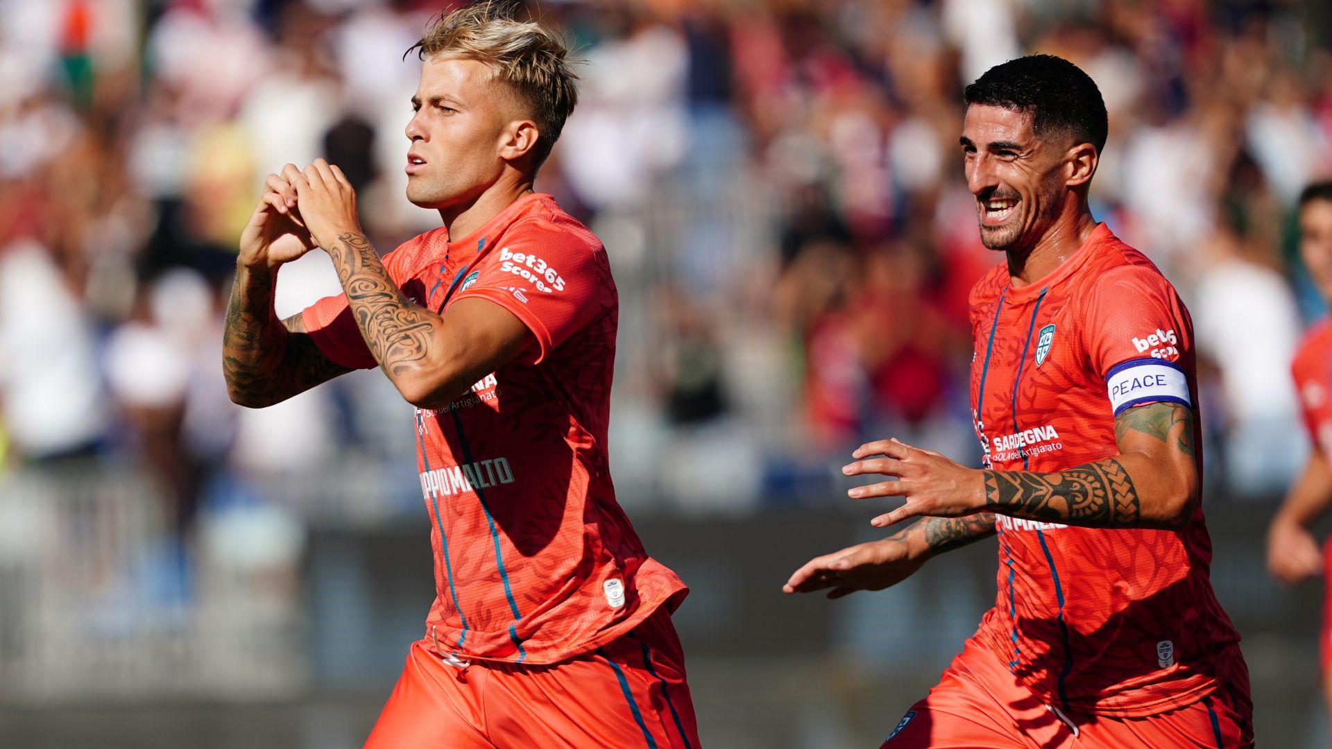 Felici Cagliari Frosinone Coppa Italia