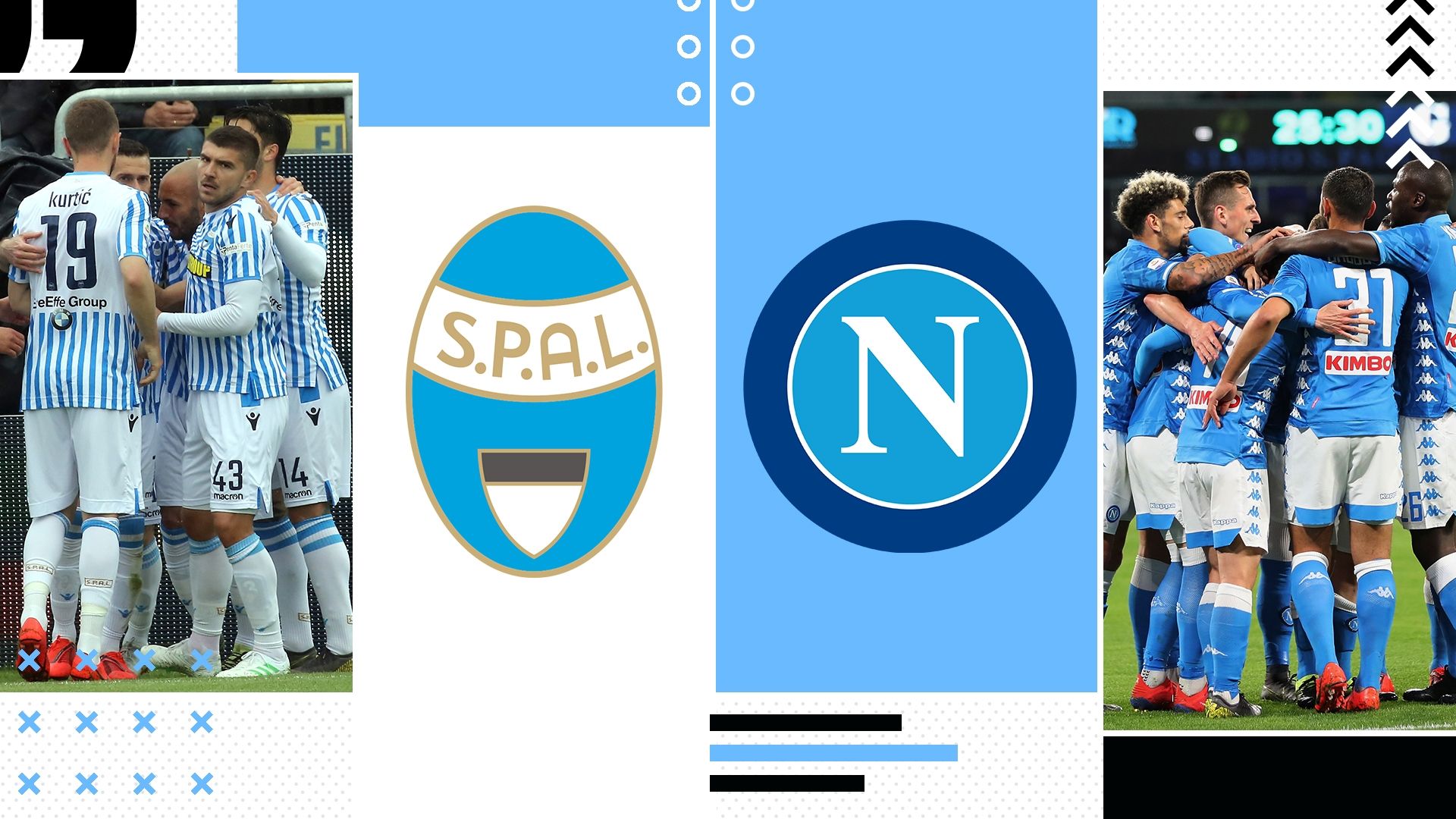 Spal-Napoli tv streaming