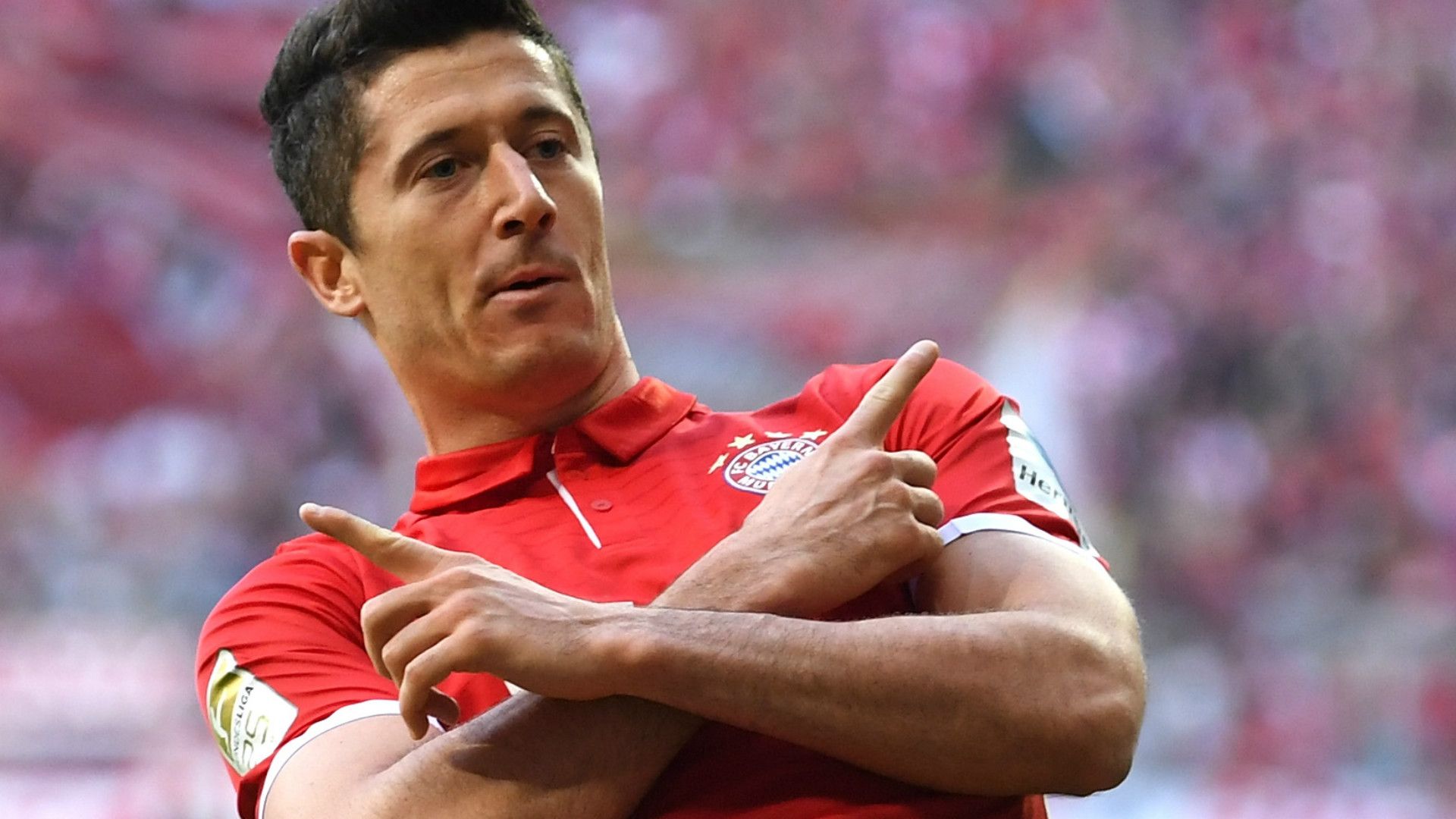 ROBERT LEWANDOWSKI BAYERN MÜNCHEN GERMAN BUNDESLIGA 08042017