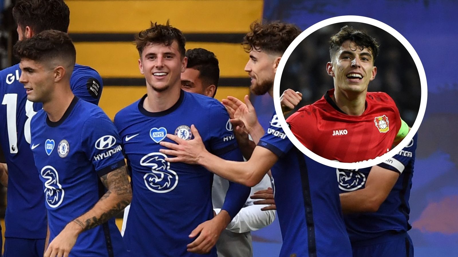 Mason Mount Kai Havertz Chelsea GFX