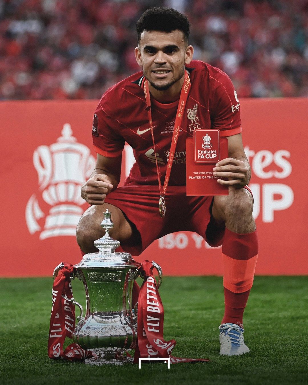 Luis Diaz Liverpool 2022 FA Cup GFX