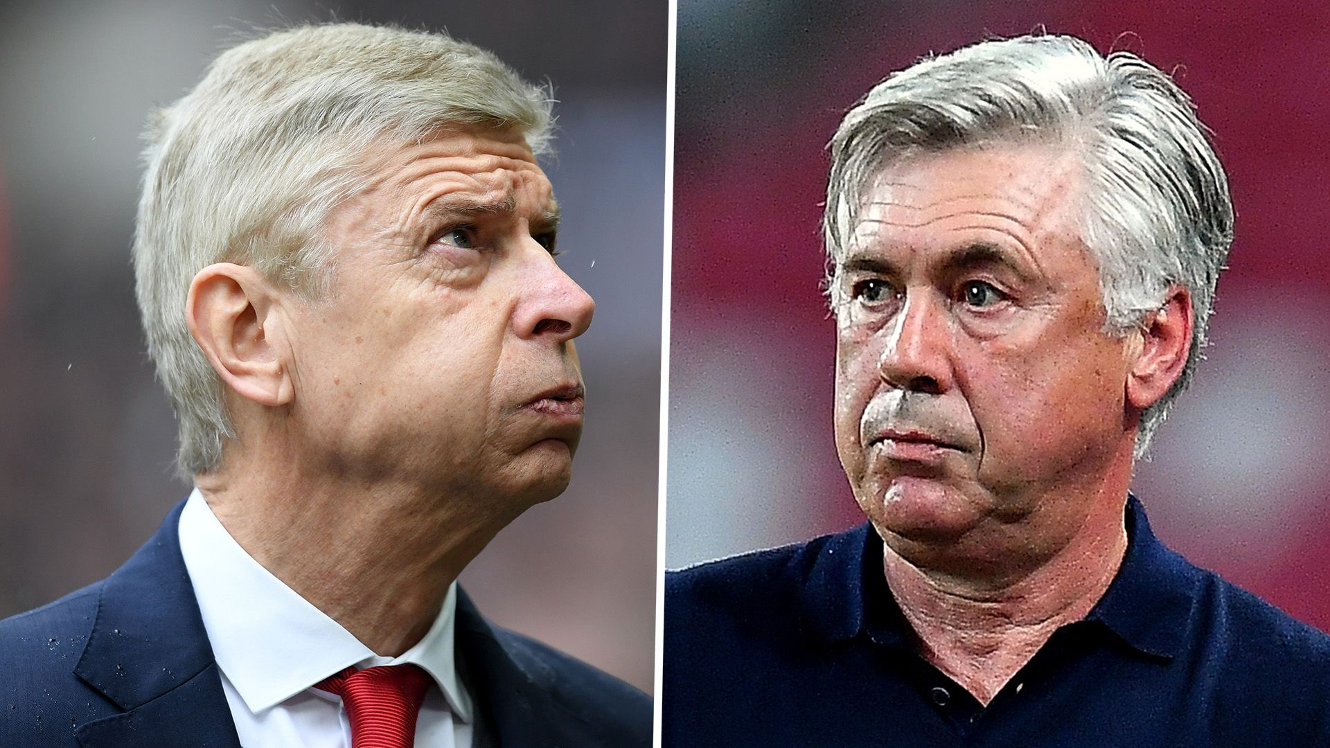 Arsene Wenger Carlo Ancelotti